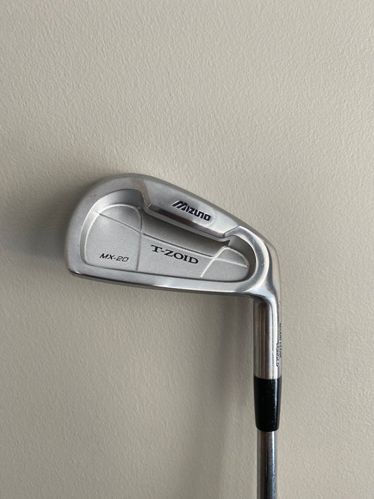 Mizuno T-Zoid MX-20 6-Iron Dynalite Gold Stiff Flex 37.75″ NICE