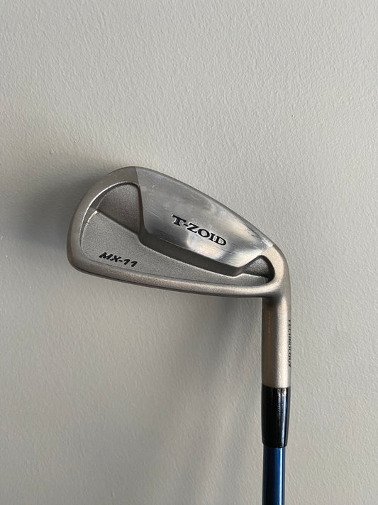 Mizuno T-Zoid MX-11 6-Iron Exsar Blue Stiff Flex 37.75″ NICE