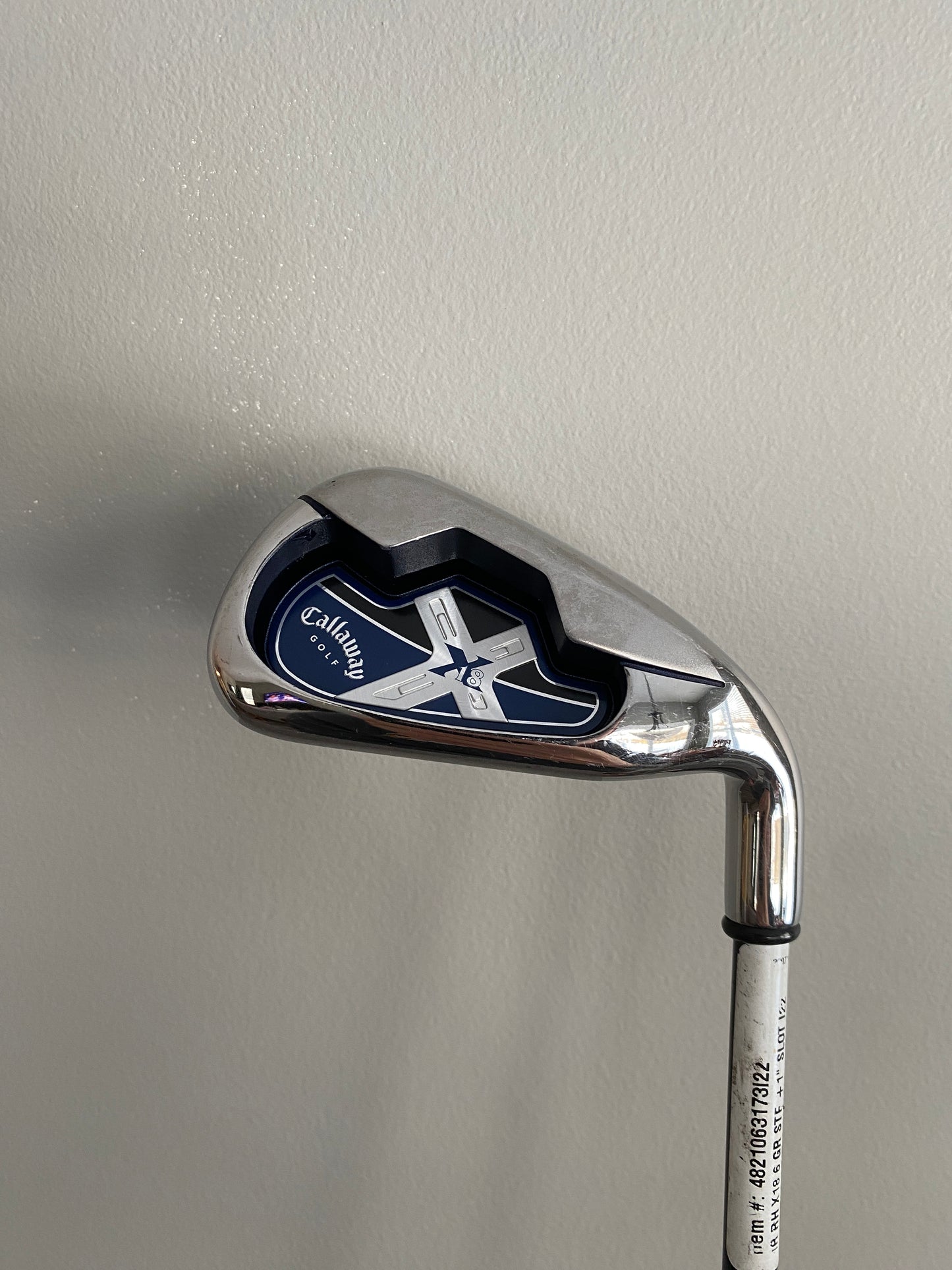 Callaway X-18 6-Iron System 85 Stiff Flex 38.25″ NICE