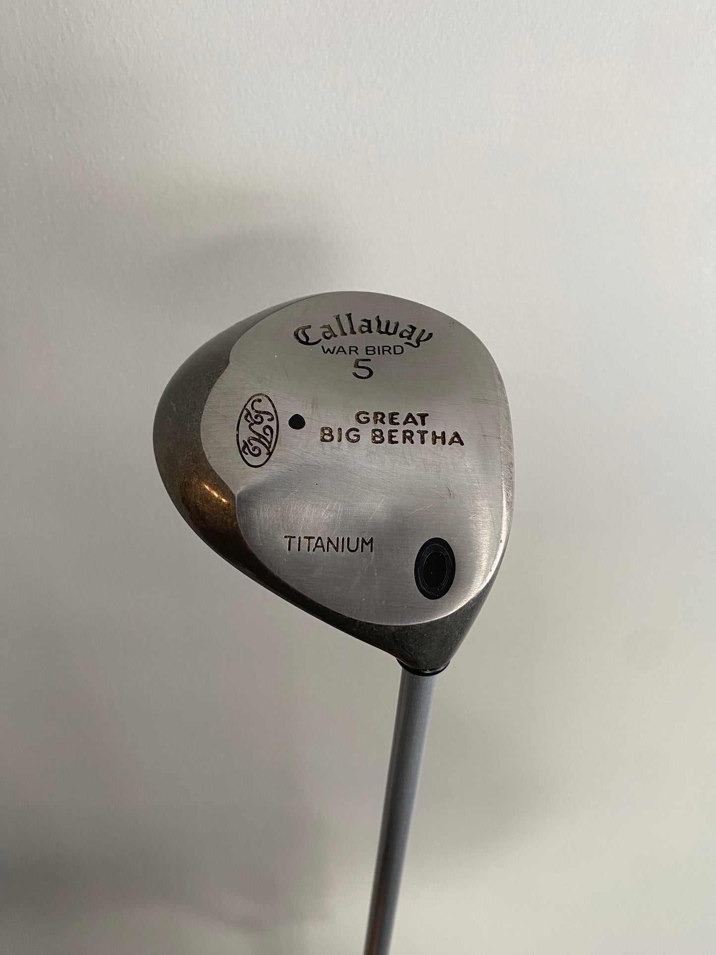Callaway Great Big Bertha Warbird 5-Wood Factory Model Stiff Flex 42″ +HC NICE