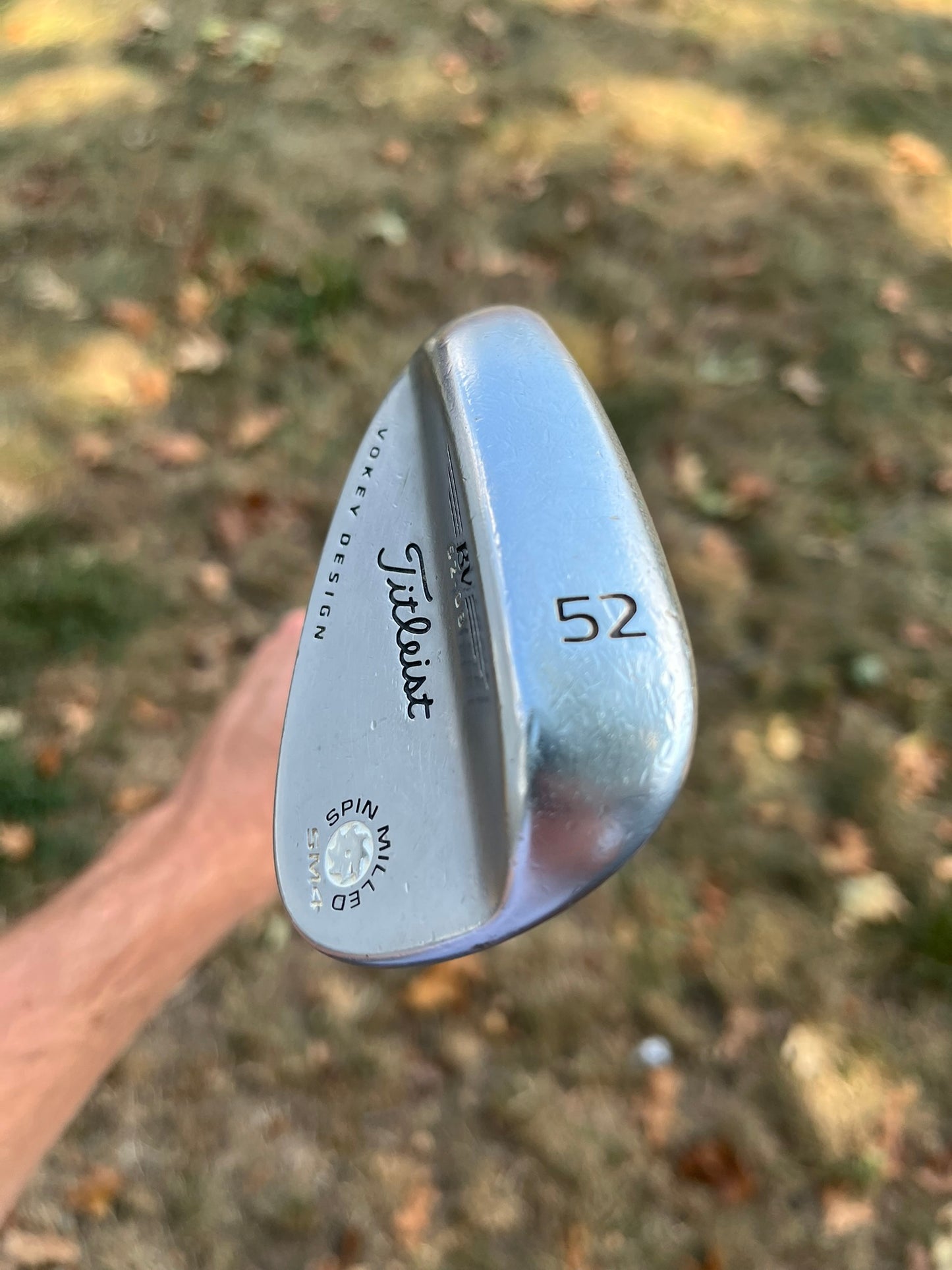Titleist Vokey SM4 Gap Wedge 52° / 8 KBS Tour Stiff Flex Lefty 35.75″