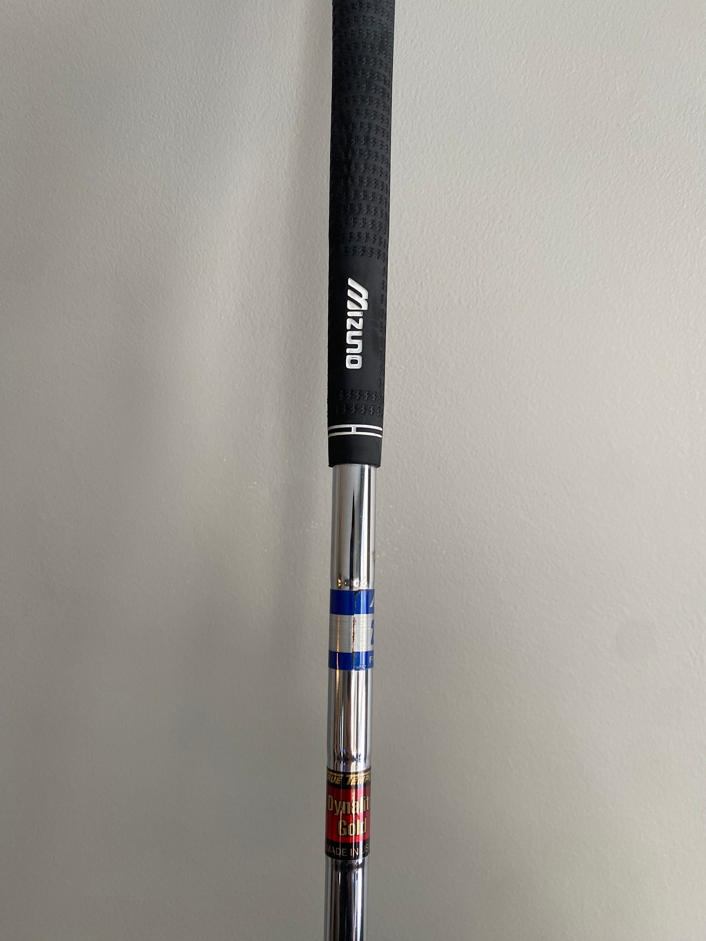 Mizuno T-Zoid Comp EZ 6-Iron Dynalite Gold Stiff Flex 38″ NICE