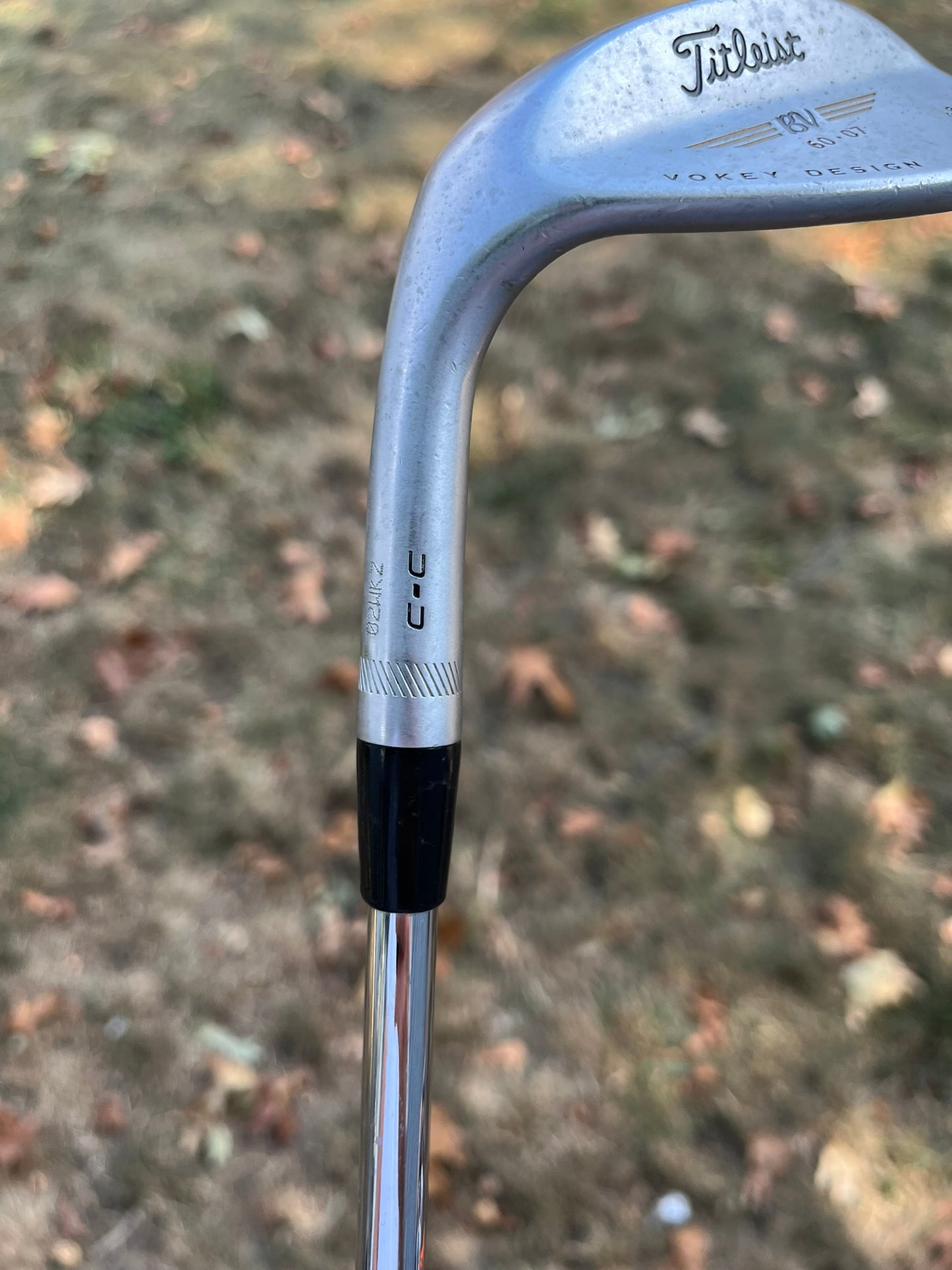 Titleist Spin Milled CC Lob Wedge 60° / 7 Wedge Flex Lefty 34.75″