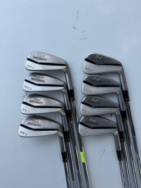 Henry Griffitts RDH II Iron Set 3-PW Stiff Flex 7 iron = 37.5" NICE