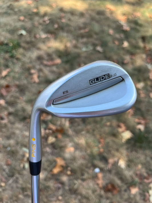 Ping Glide 2.0 Sand Wedge 56° / 8 Black Dot Project X Rifle Stiff Flex Lefty 35.75″ READ