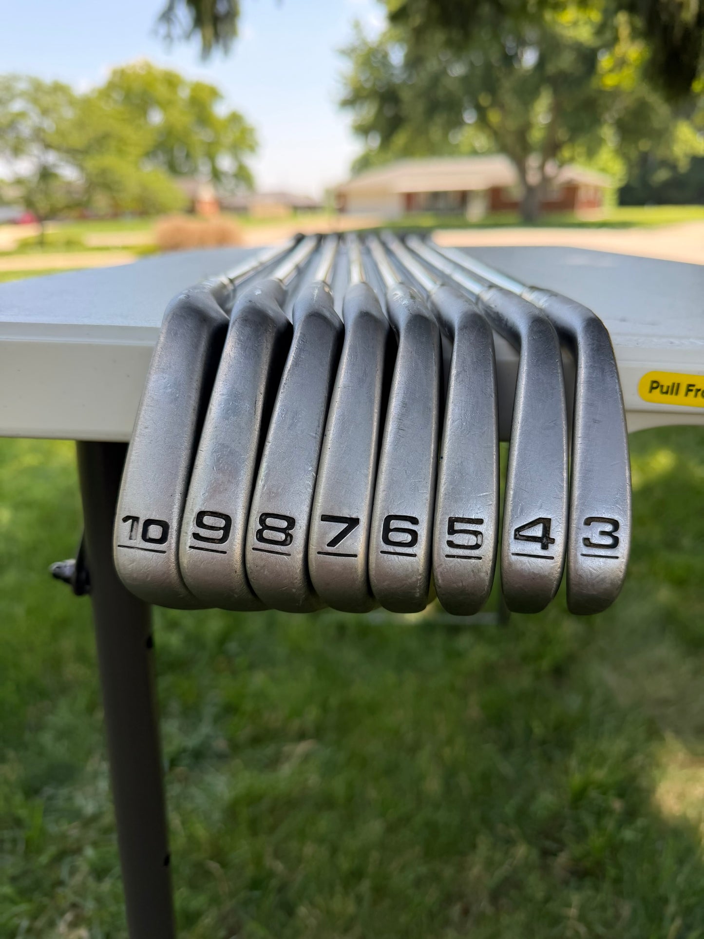 Henry Griffitts RDH II Iron Set 3-PW Stiff Flex 7 iron = 37.5" NICE