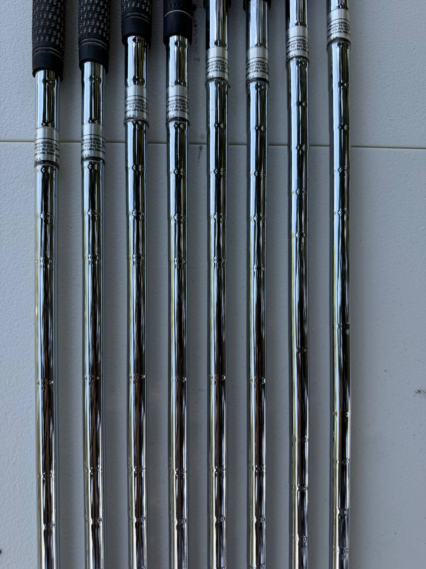 Henry Griffitts RDH II Iron Set 3-PW Stiff Flex 7 iron = 37.5" NICE