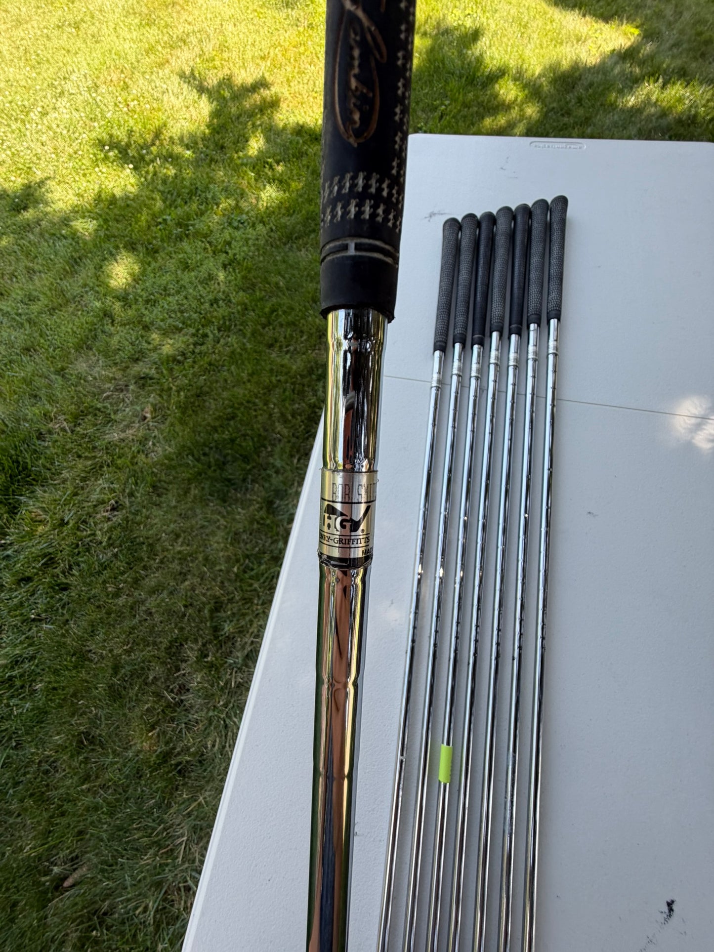 Henry Griffitts RDH II Iron Set 3-PW Stiff Flex 7 iron = 37.5" NICE