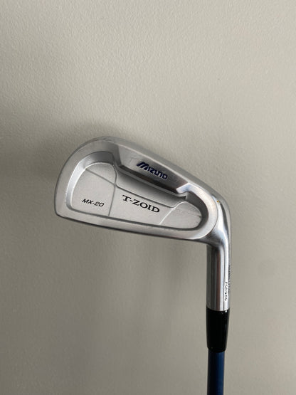 Photo of Mizuno T-Zoid MX-20 6-Iron Stiff Flex Exsar Blue