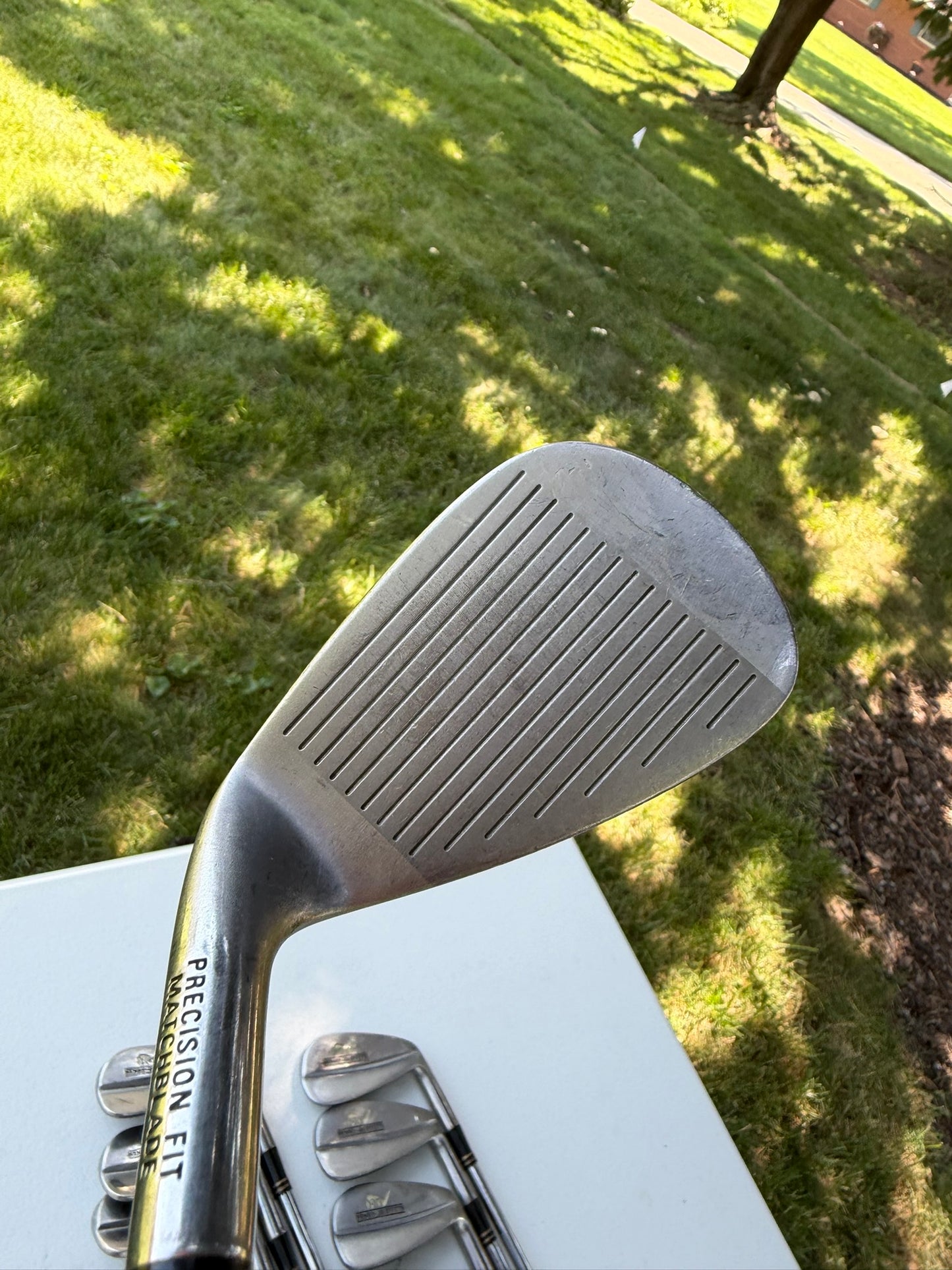 Henry Griffitts Matchblade Iron Set 3-PW, TW SST Pure Stiff Flex NICE