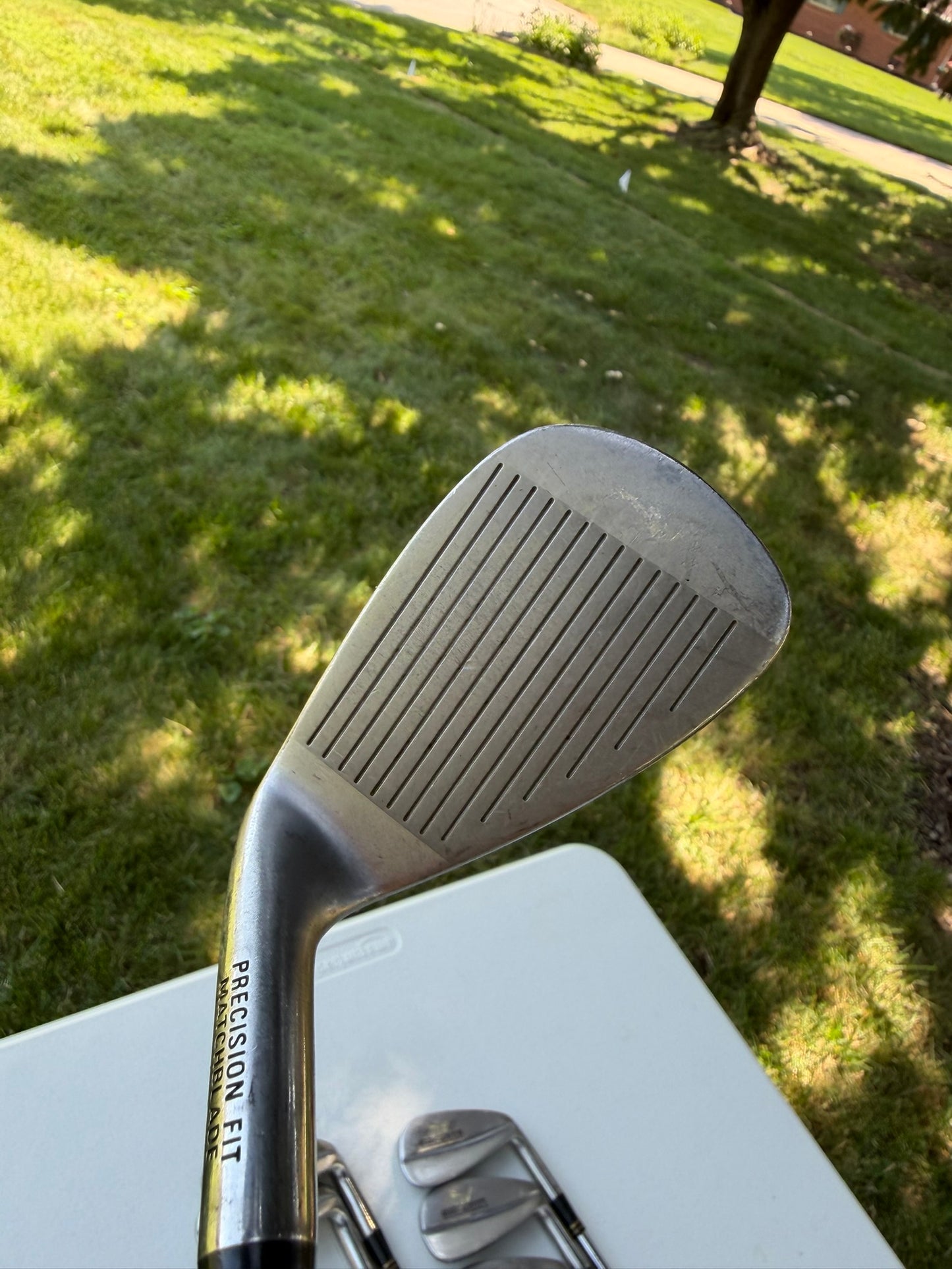 Henry Griffitts Matchblade Iron Set 3-PW, TW SST Pure Stiff Flex NICE