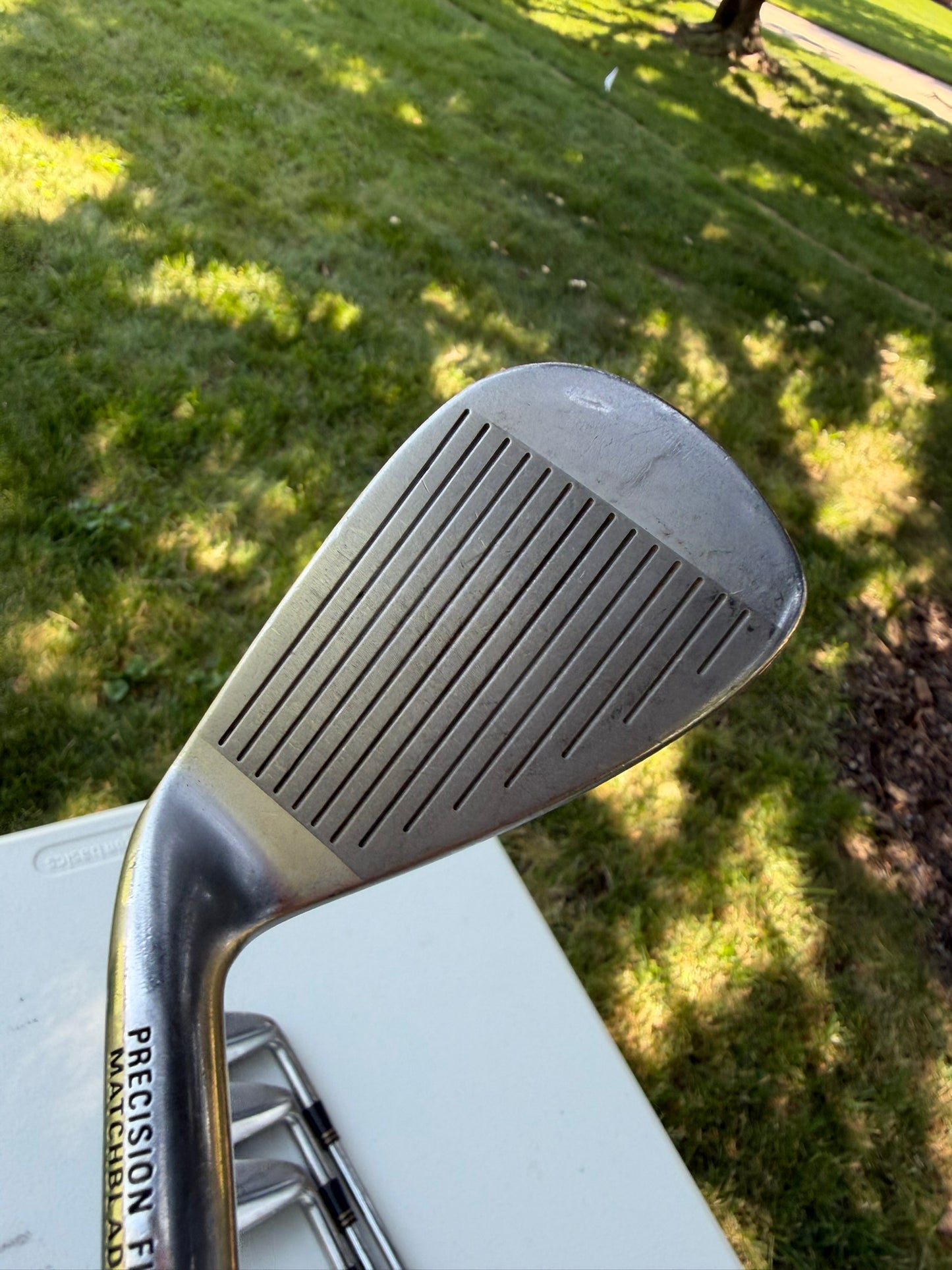 Henry Griffitts Matchblade Iron Set 3-PW, TW SST Pure Stiff Flex NICE