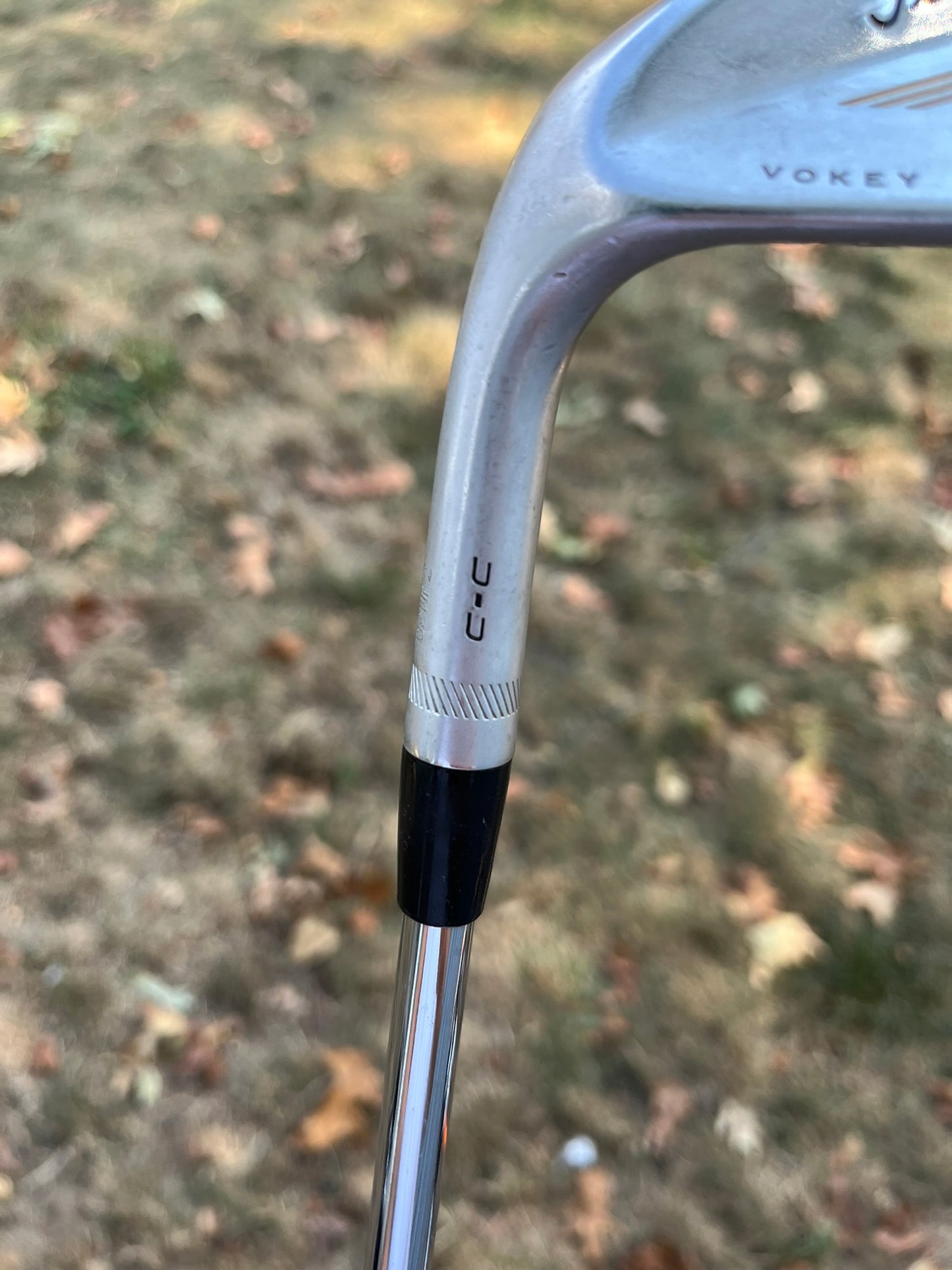 Titleist Spin Milled CC Gap Wedge 52° / 8 NS Pro 970 Regular Flex Lefty 35.25″