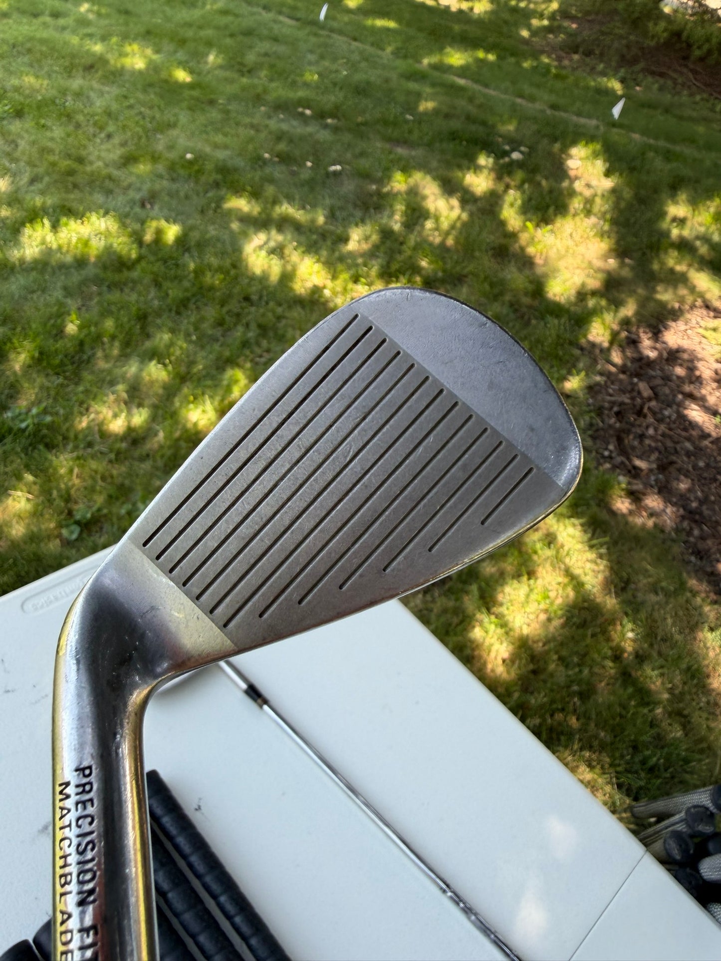 Henry Griffitts Matchblade Iron Set 3-PW, TW SST Pure Stiff Flex NICE