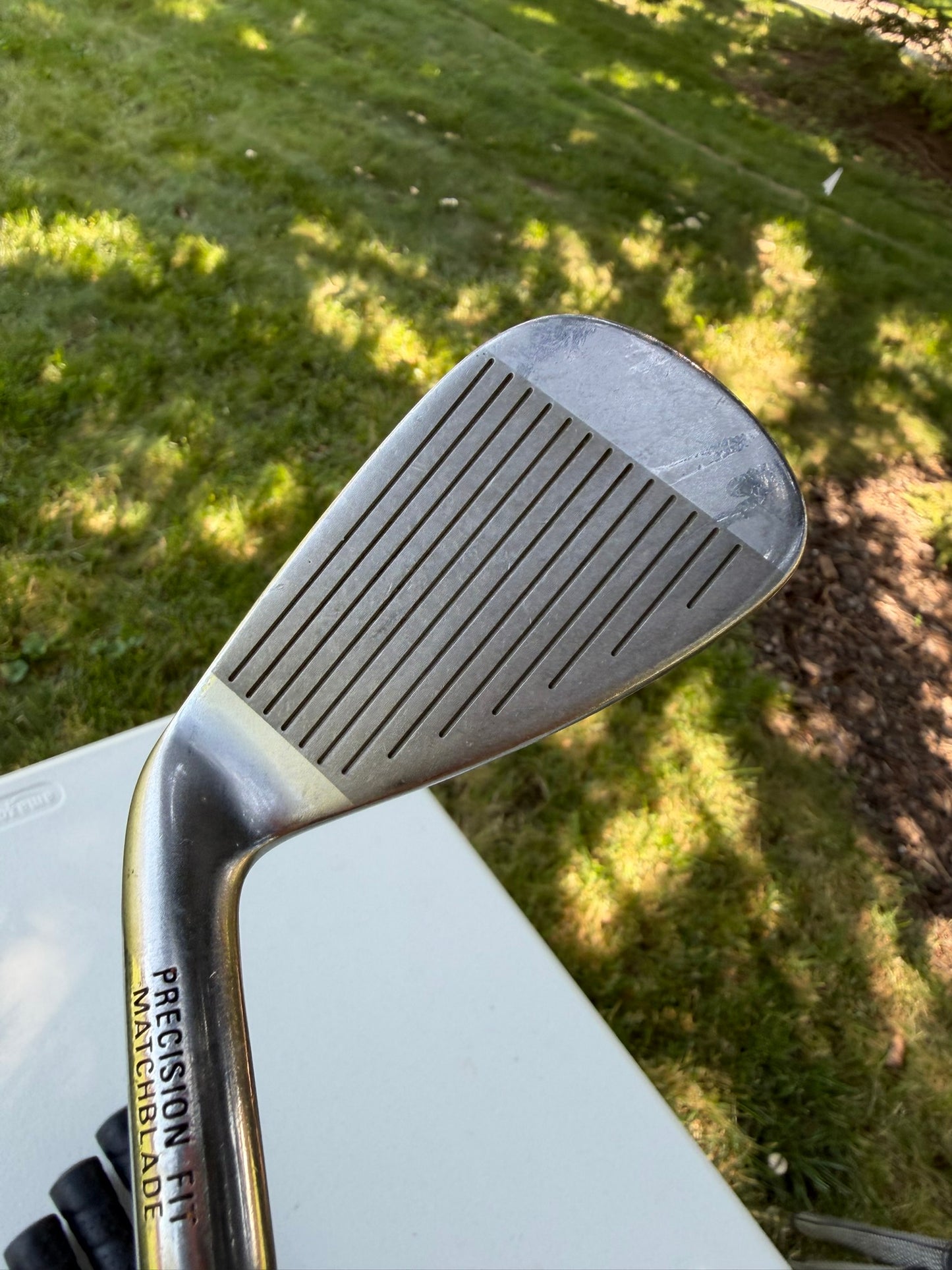 Henry Griffitts Matchblade Iron Set 3-PW, TW SST Pure Stiff Flex NICE