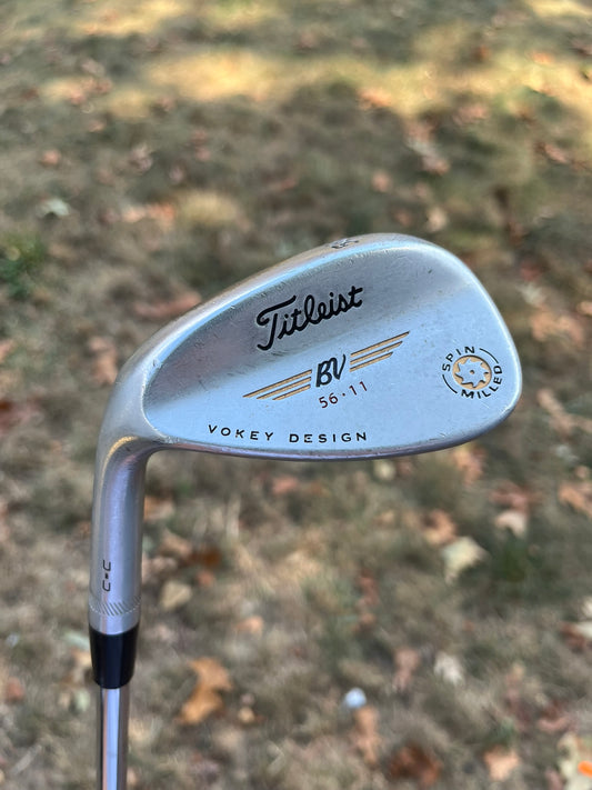 Titleist Spin Milled CC Sand Wedge 56° / 11 Wedge Flex Lefty 35″