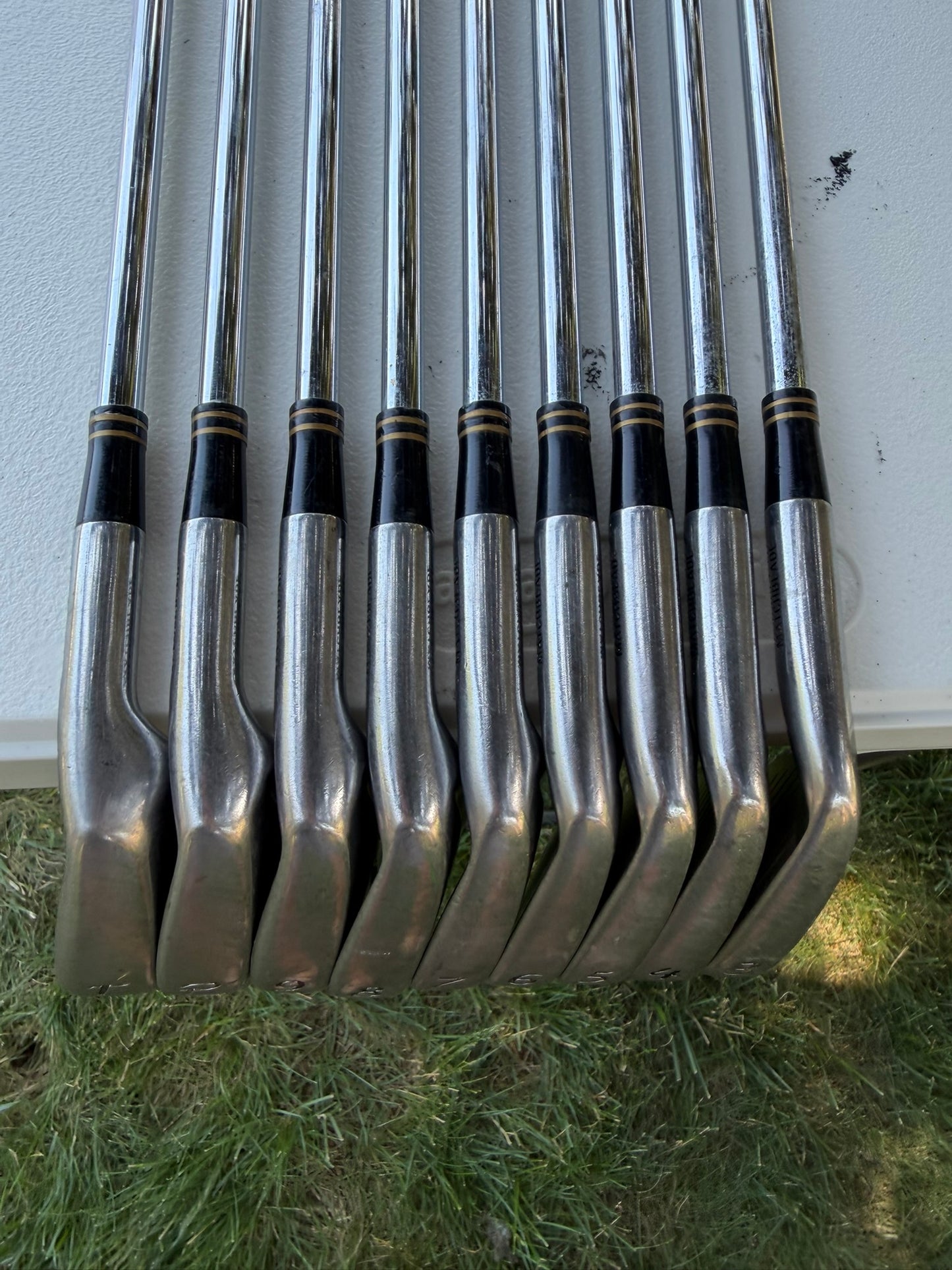 Henry Griffitts Matchblade Iron Set 3-PW, TW SST Pure Stiff Flex NICE