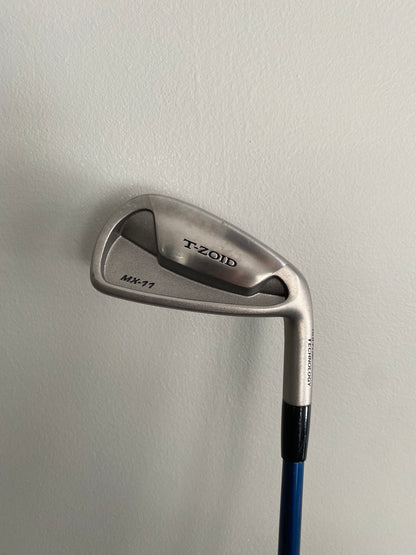 Photo of Mizuno T-Zoid MX-11 6-Iron Seniors Flex Exsar Blue