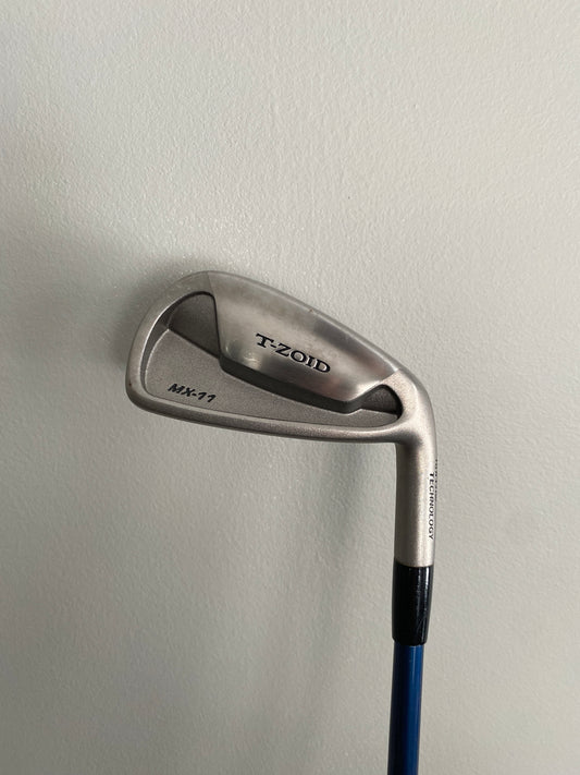 Mizuno T-Zoid MX-11 6-Iron Exsar Blue Senior Flex 37.75″ NICE