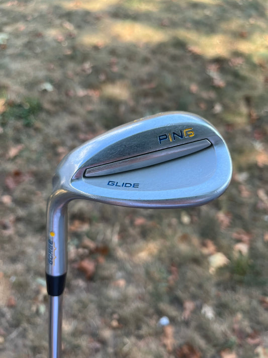 Ping Glide Lob Wedge 60° Black Dot Project X Rifle Stiff Flex Lefty 35.5″ READ