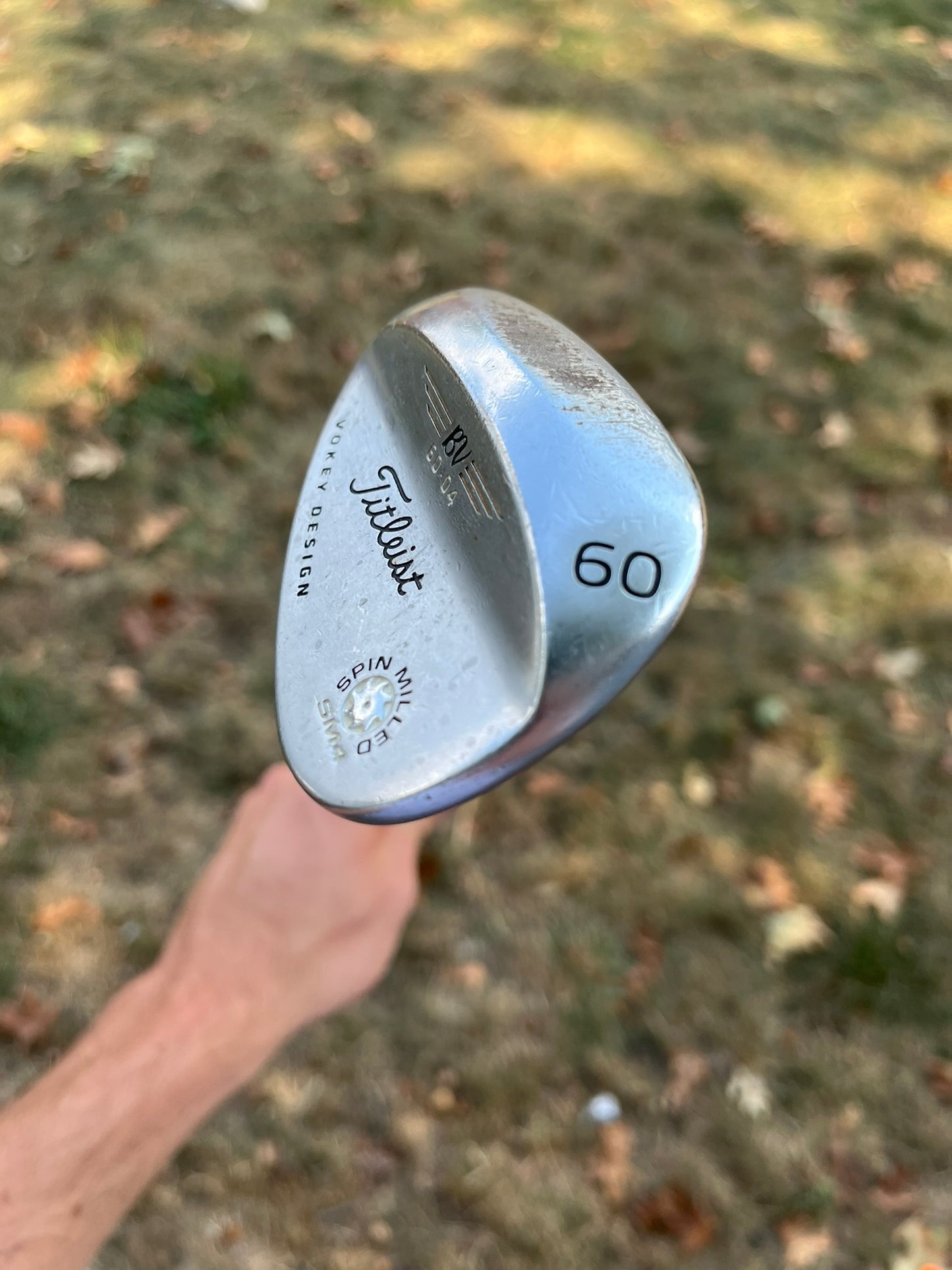 Titleist Vokey SM4 Lob Wedge 60° / 4 KBS Tour Stiff Flex Lefty 35″