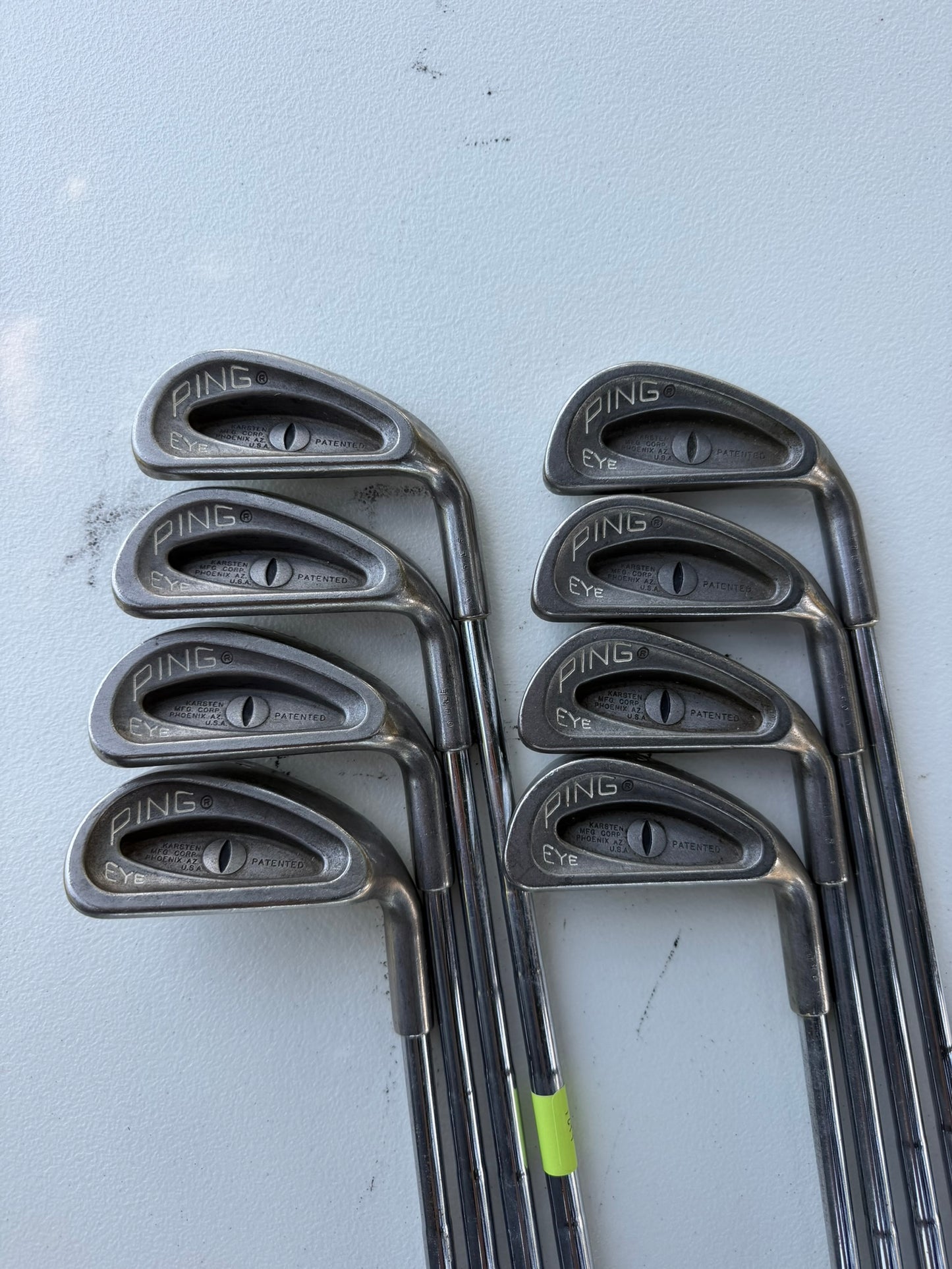 Ping Eye Iron Set 3-PW Black Dot Z-Z Lite Stiff Flex Standard NICE