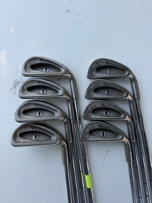 Ping Eye Iron Set 3-PW Black Dot Z-Z Lite Stiff Flex Standard NICE
