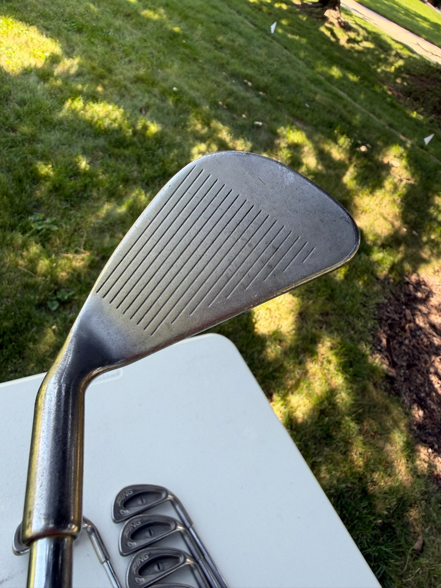 Ping Eye Iron Set 3-PW Black Dot Z-Z Lite Stiff Flex Standard NICE