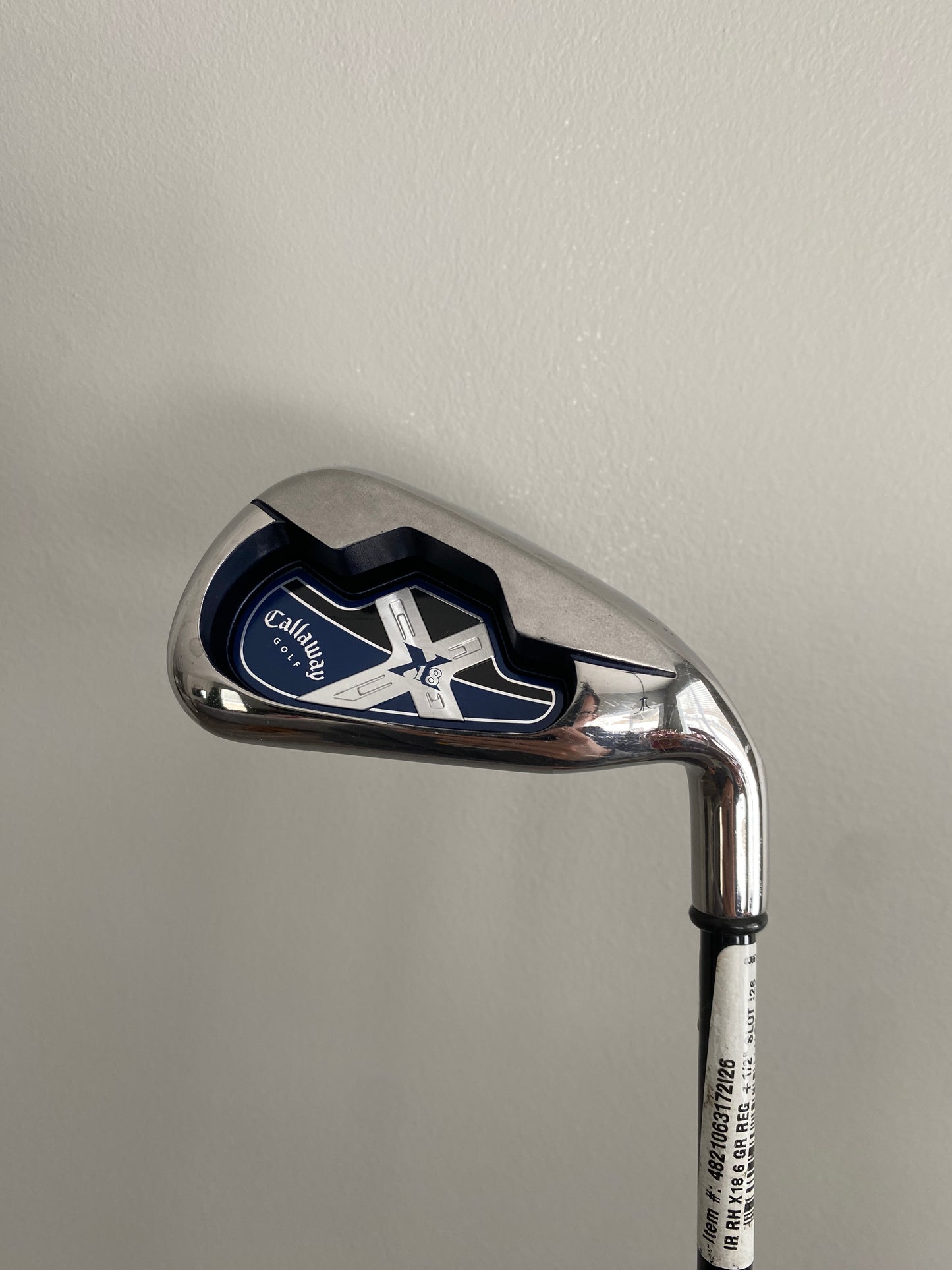 Callaway X-18 6-Iron System 75 Regular Flex 38″ NICE