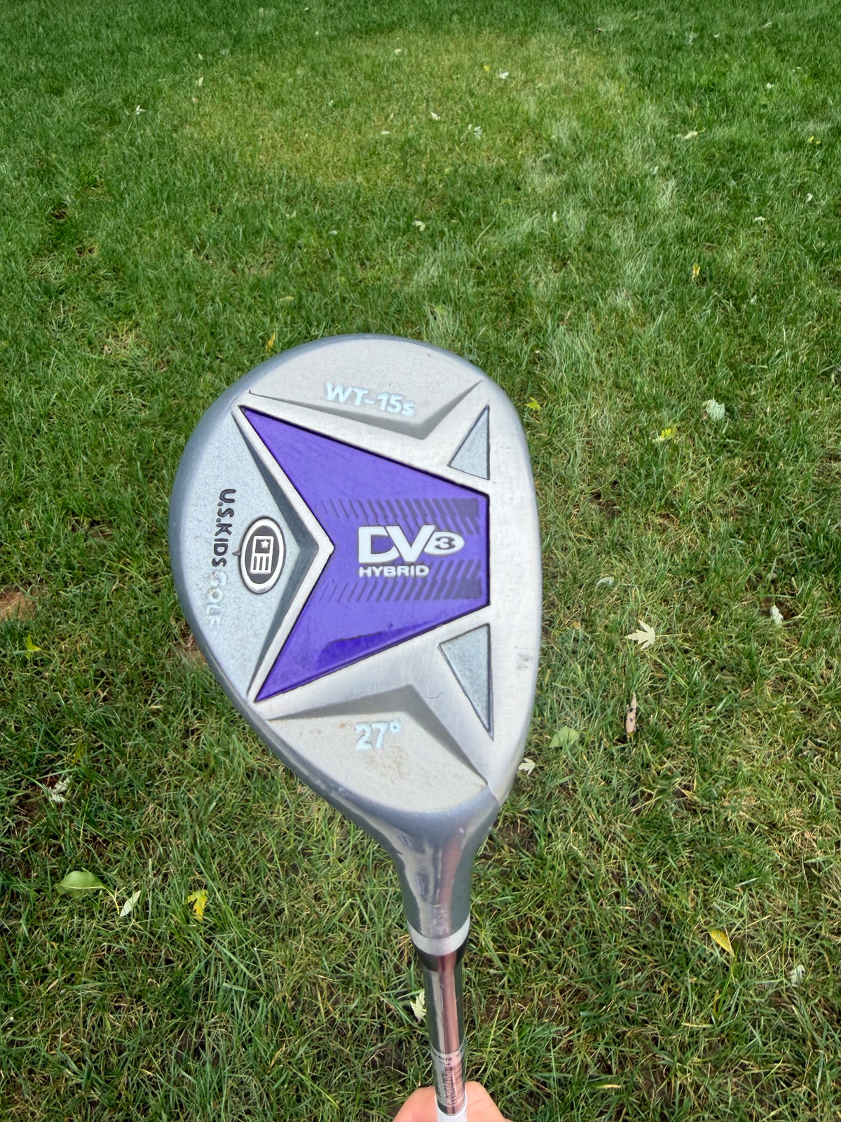 US Kids WT-15s DV3 54" 5 Hybrid 27° Youth Flex 33.5" NICE