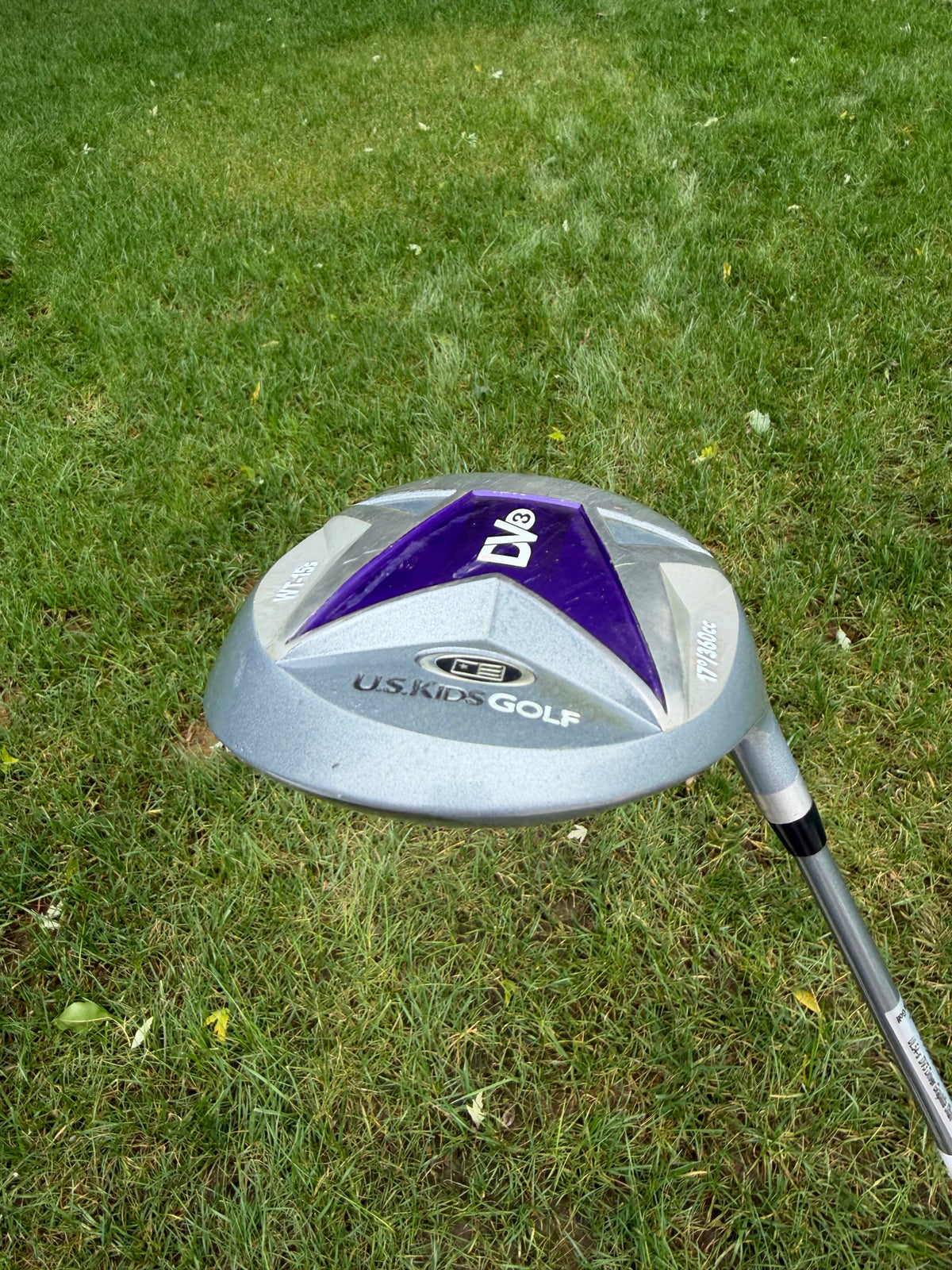 US Kids WT-15s DV3 54" Driver 17° Youth Flex 36" NICE — photo 5