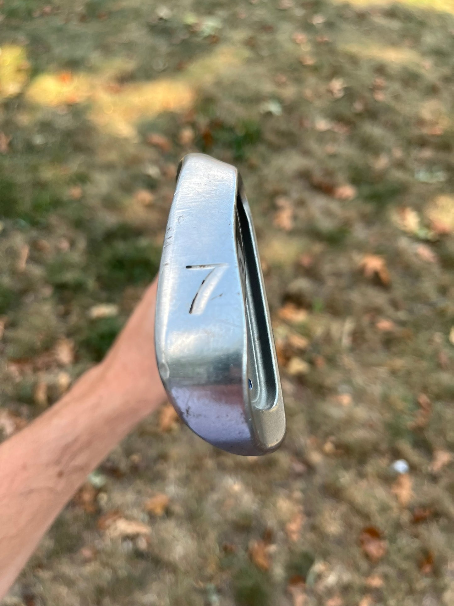 Ping i3 + Plus 7-Iron Blue Dot Stiff Flex 37.25″ NICE