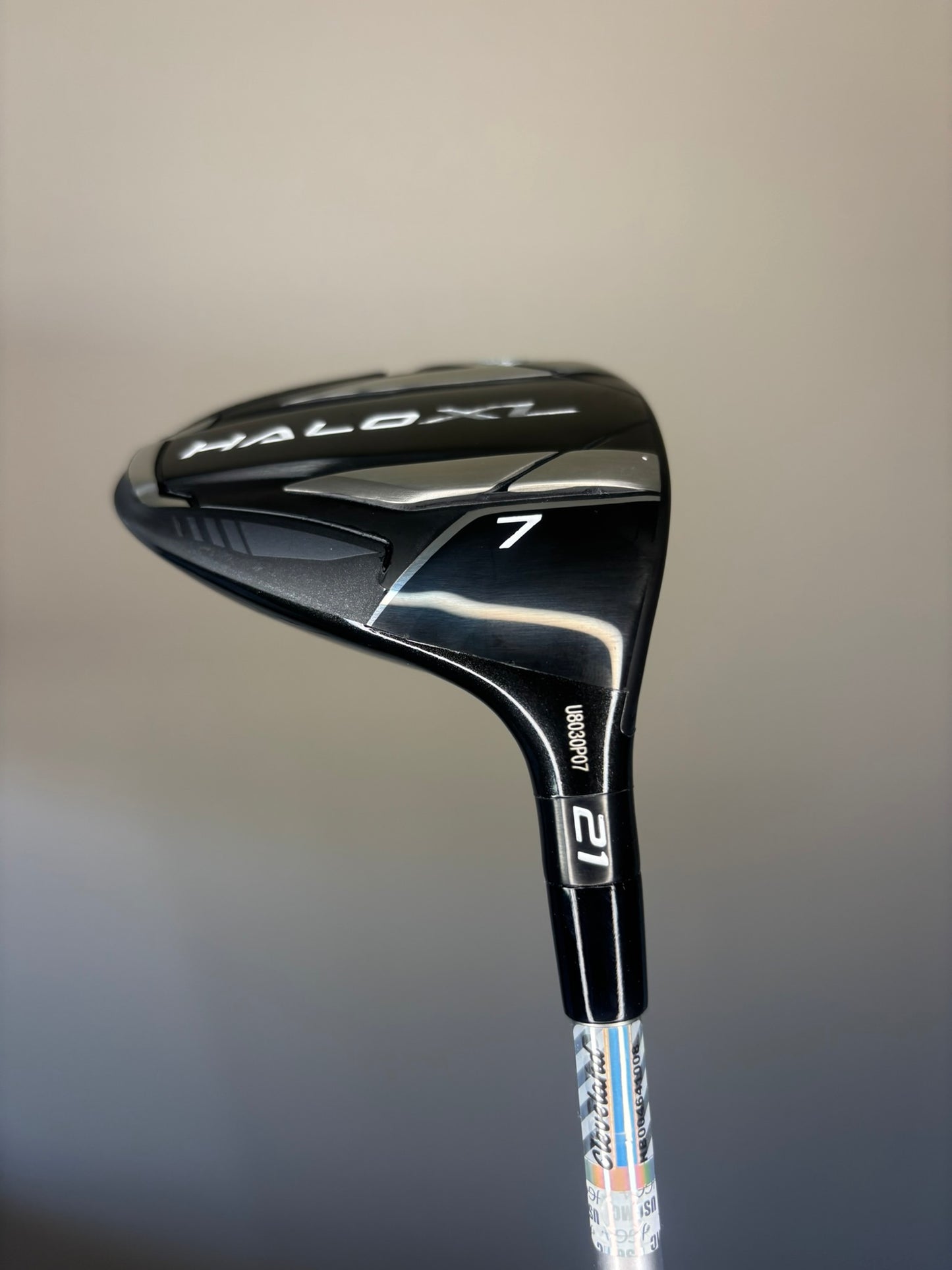 Cleveland Halo XL 7-Wood 21° Aldila Ascent 40g Ladies Flex 41″ MINT