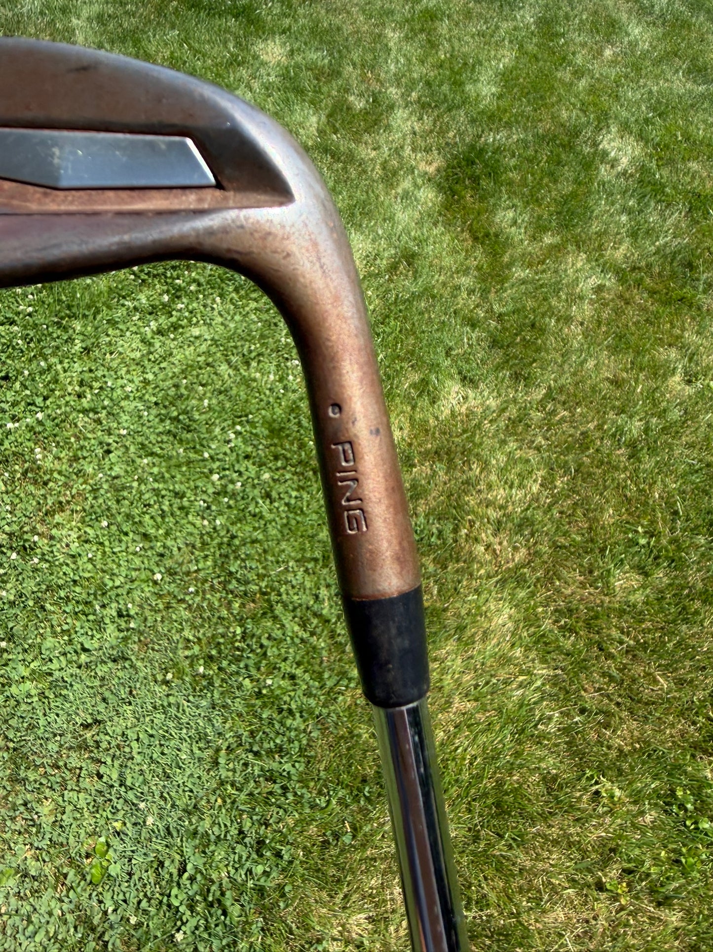 Ping Glide 4.0 Raw Pitching Wedge 46° / 12 Black Dot S400 Stiff Flex 35.75"