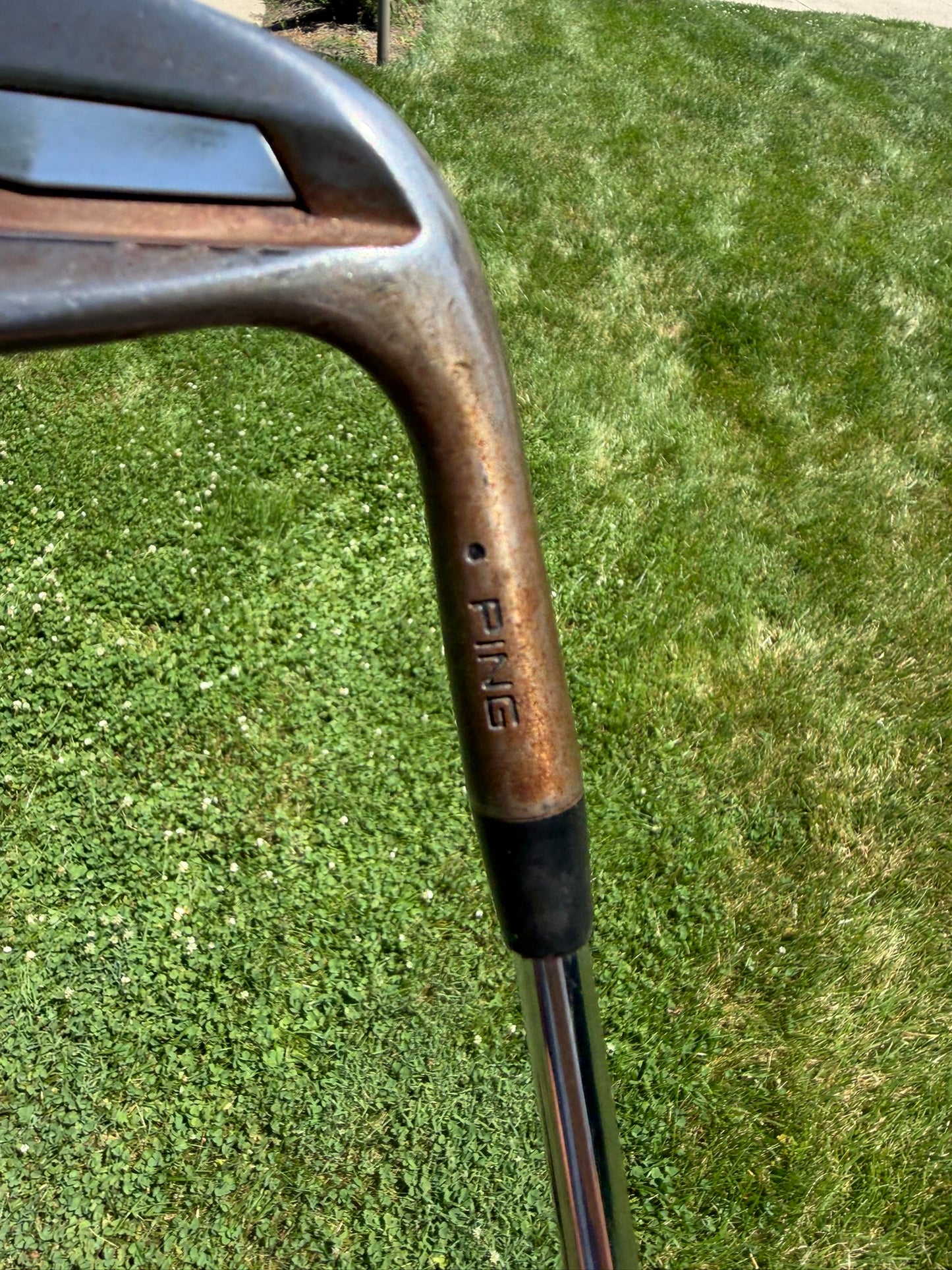 Ping Glide 4.0 Raw Pitching Wedge 46° / 12 Black Dot S400 Stiff Flex 35.75"