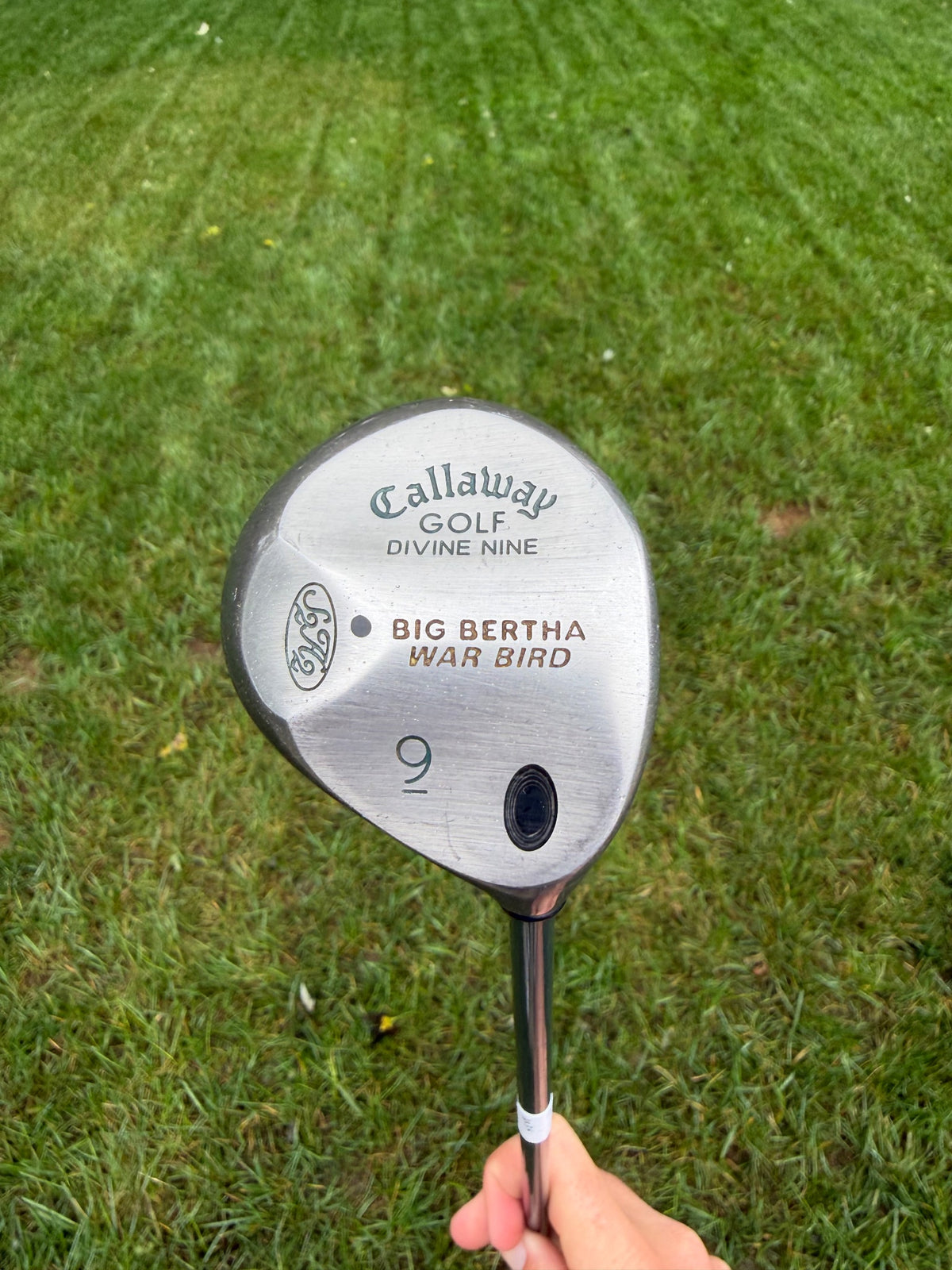Callaway Big Bertha Warbird 9-Wood Ladies Gems Ladies Flex 39.75" NICE
