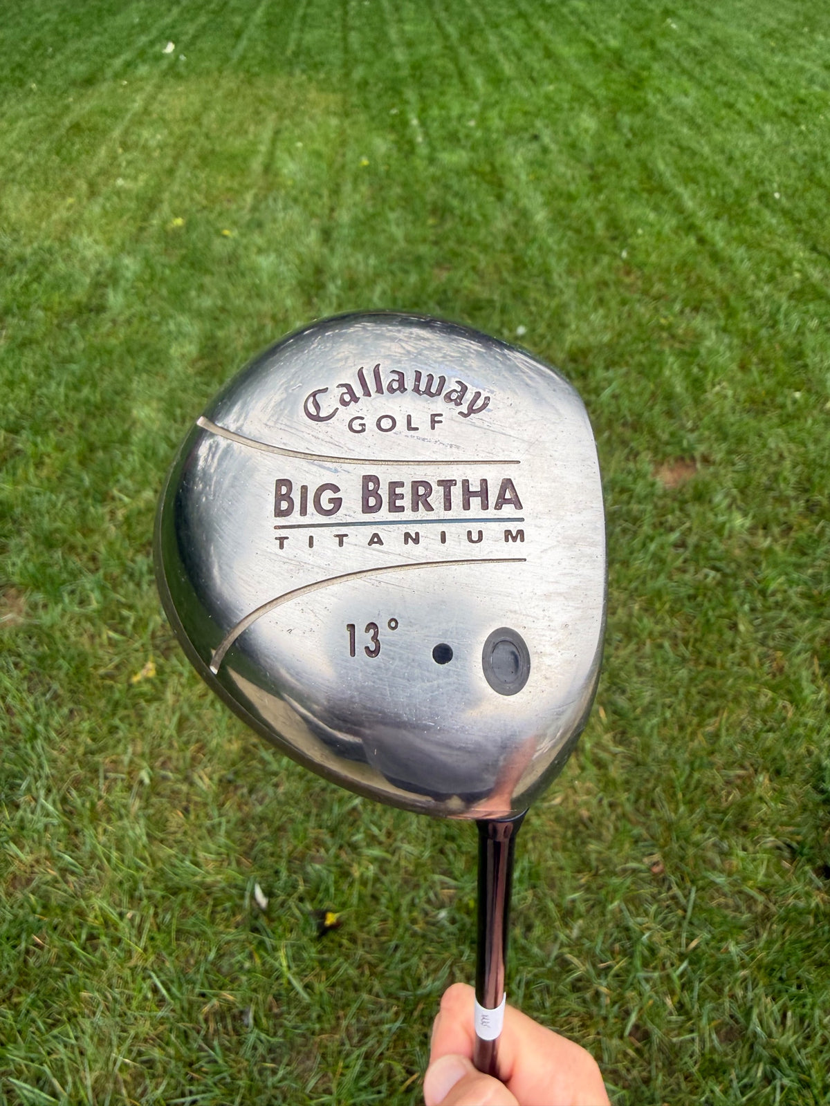 Callaway Big Bertha Titanium 454 Driver 13° Gems 55 Ladies Flex 43" NICE