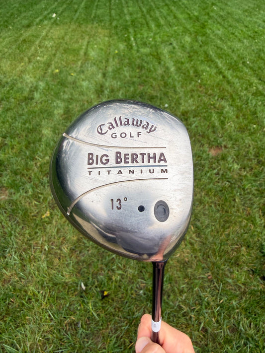 Callaway Big Bertha Titanium 454 Driver 13° Gems 55 Ladies Flex 43" NICE