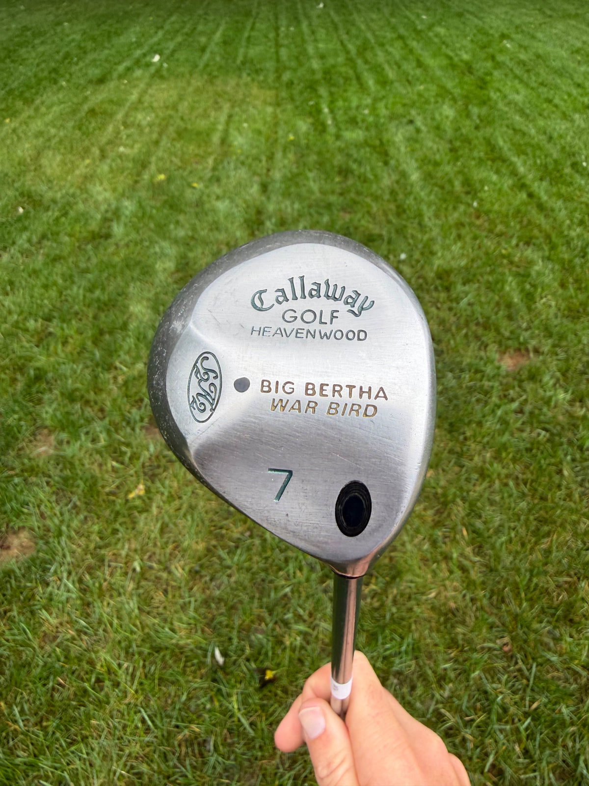 Callaway Big Bertha Warbird 7-Wood Ladies Gems Ladies Flex 40.5" NICE