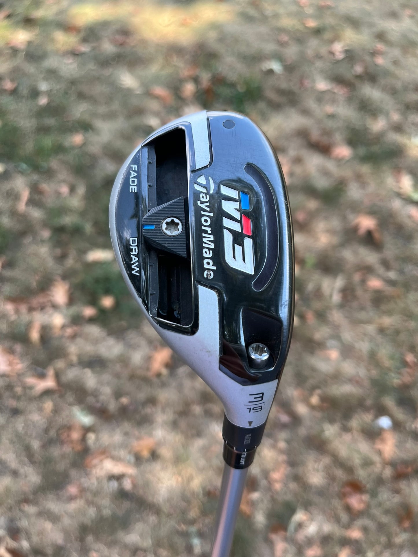 Taylormade M3 3 Hybrid 19° Tensei CK Blue 80 Stiff Flex 40.75″ NICE