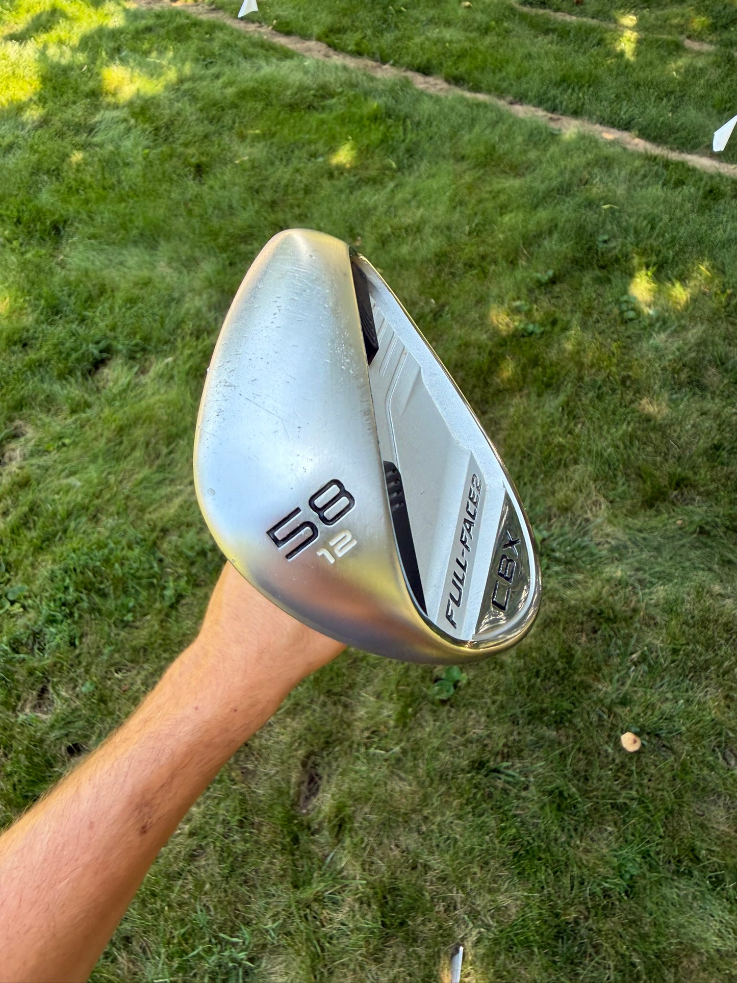 Cleveland CBX Full Face 2 Lob Wedge 58° / 12 Spinner Wedge Flex 35.5" NICE