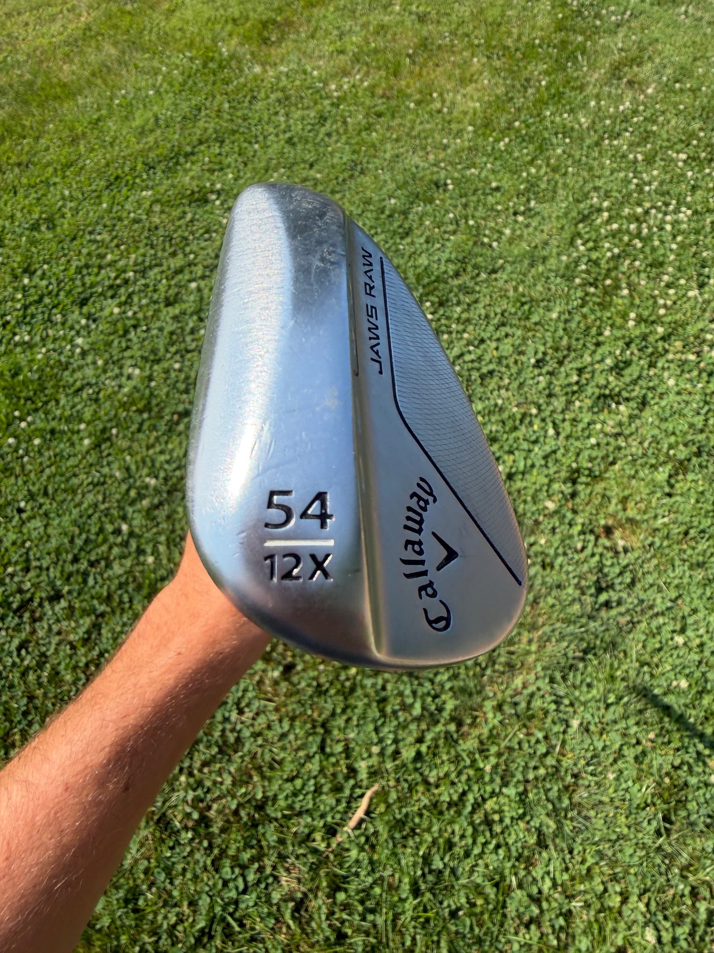 Callaway Jaws Raw Chrome Sand Wedge 54° / 12 Elevate 95 Regular Flex 35.25" NICE
