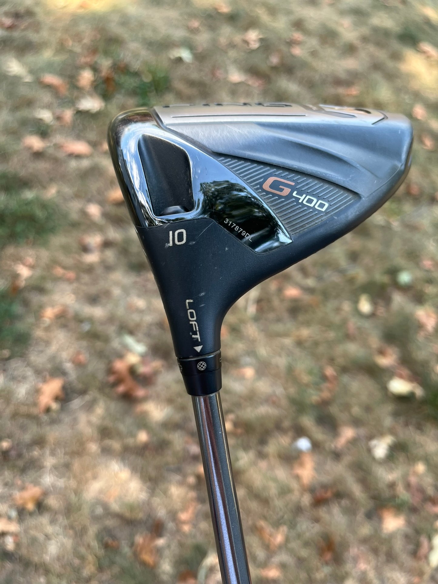 Ping G400 LST Driver 10° Hzrdus T1100 Extra Stiff Flex Lefty 44.75″ +HC NICE