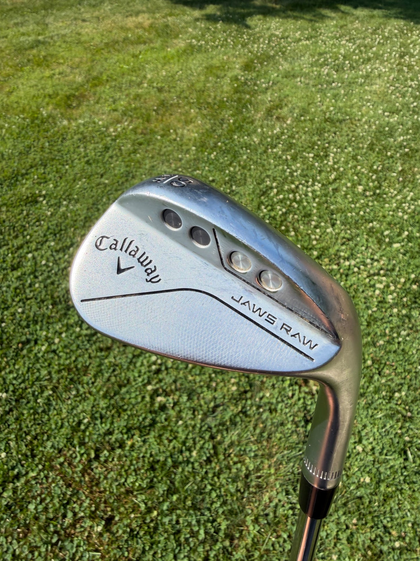 Callaway Jaws Raw Chrome Gap Wedge 50° / 12 Elevate 95 Regular Flex 35.5" NICE
