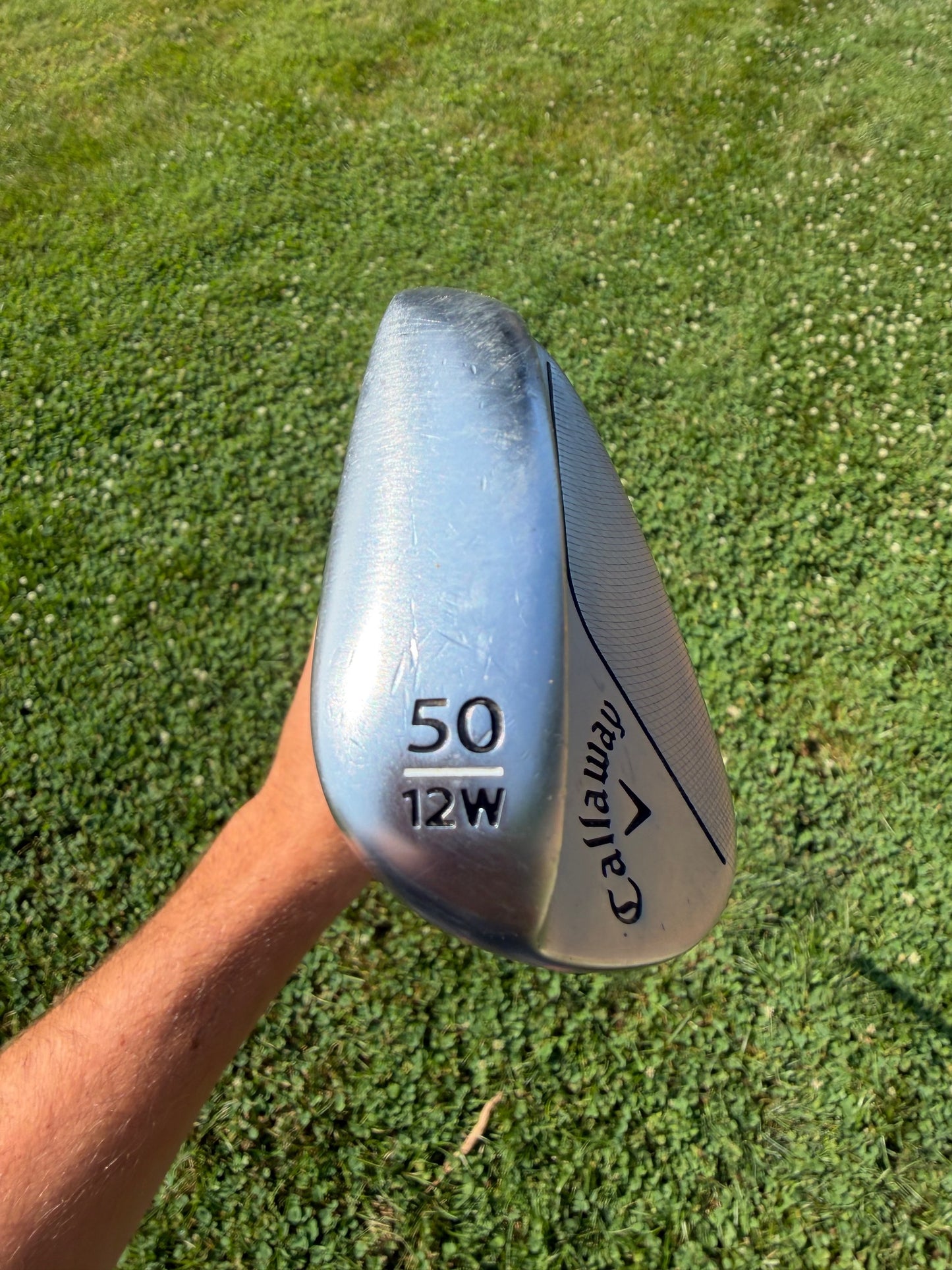 Callaway Jaws Raw Chrome Gap Wedge 50° / 12 Elevate 95 Regular Flex 35.5" NICE