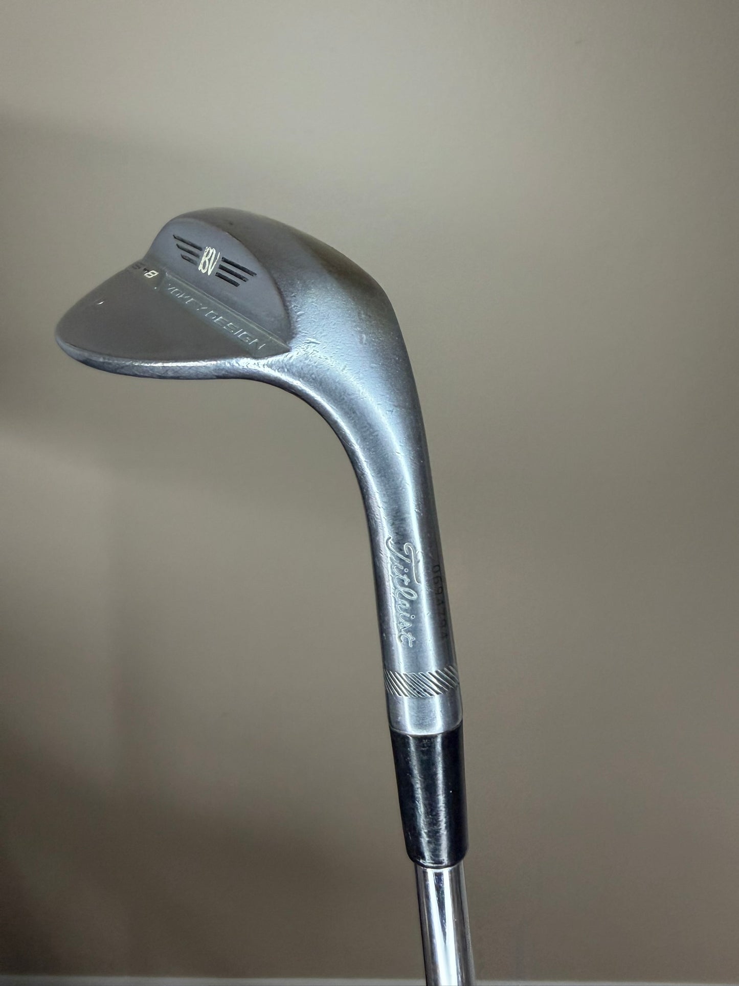 Photo of Titleist Vokey SM8 Tour Chrome Lob Wedge 60° Stiff Flex Amt Black S300