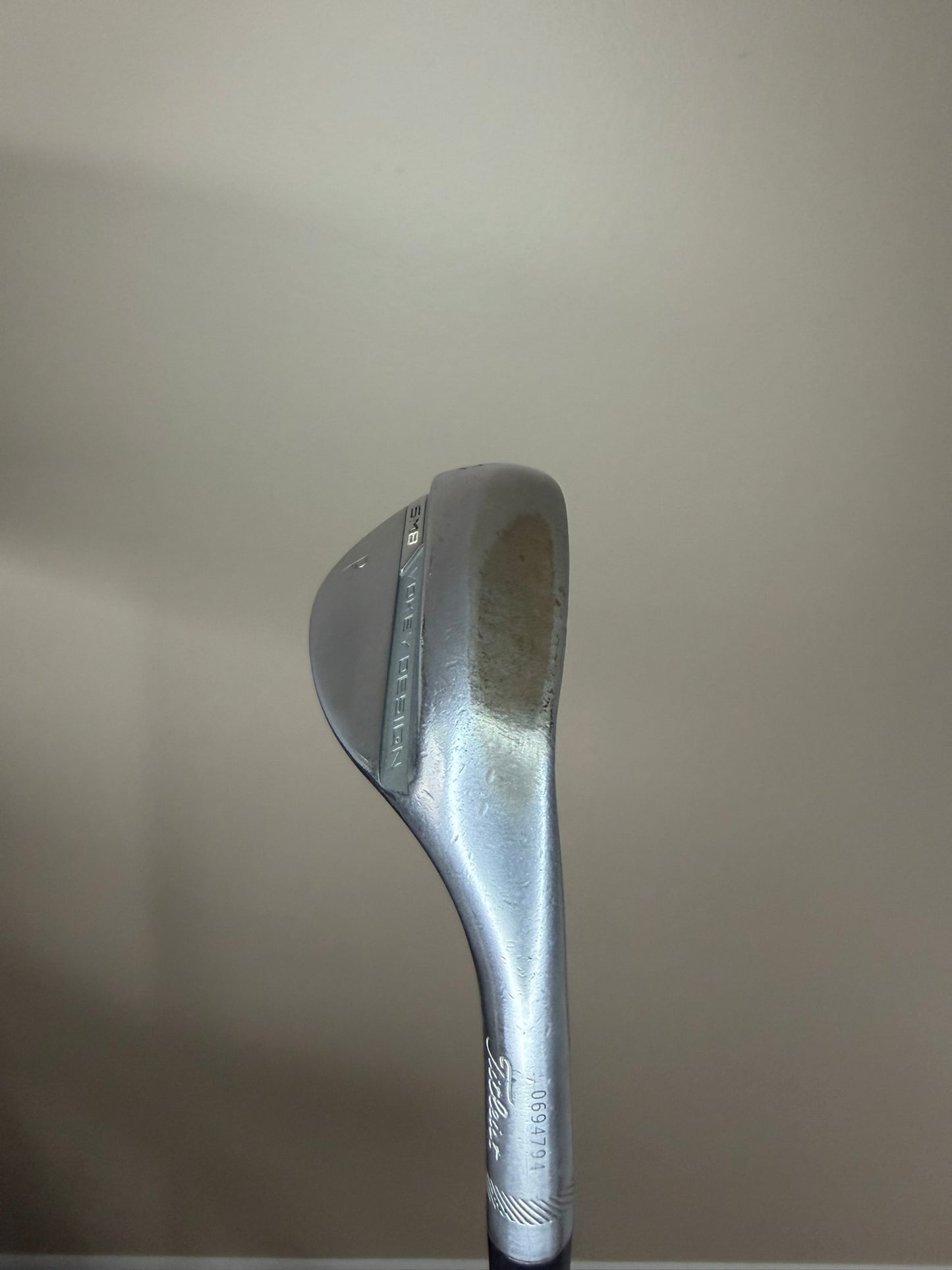 Photo of Titleist Vokey SM8 Tour Chrome Lob Wedge 60° Stiff Flex Amt Black S300