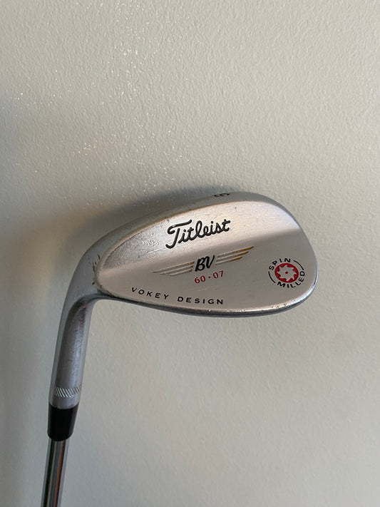 Photo of Titleist 2009 Vokey SM Chrome Wedge 60° Stiff Flex Dg
