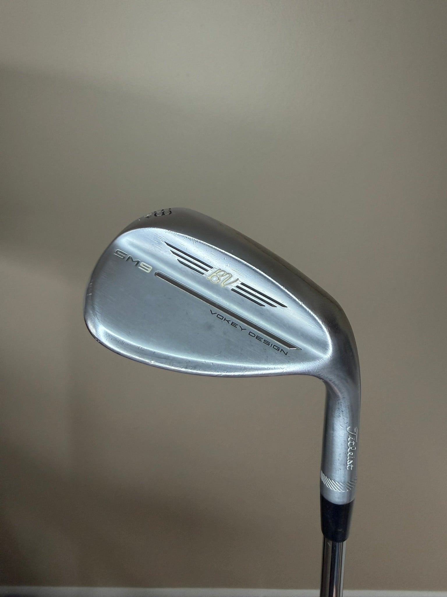 Photo of Titleist Vokey SM9 Tour Chrome Lob Wedge 58° Wedge Flex Kbs 610