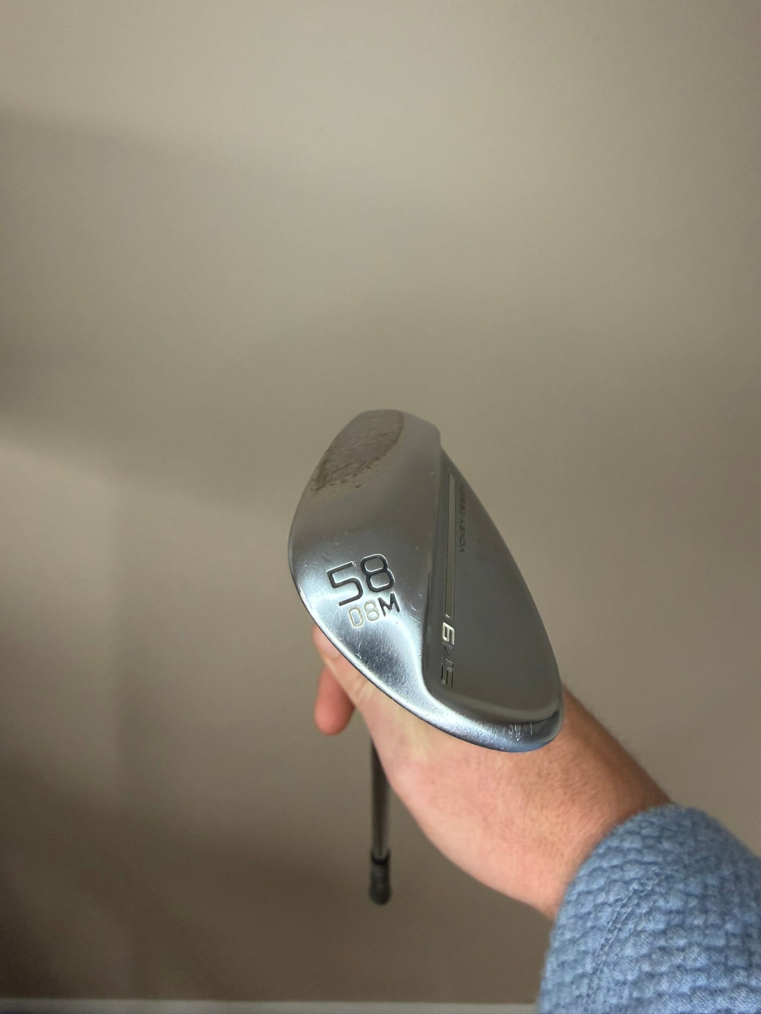 Photo of Titleist Vokey SM9 Tour Chrome Lob Wedge 58° Wedge Flex Kbs 610